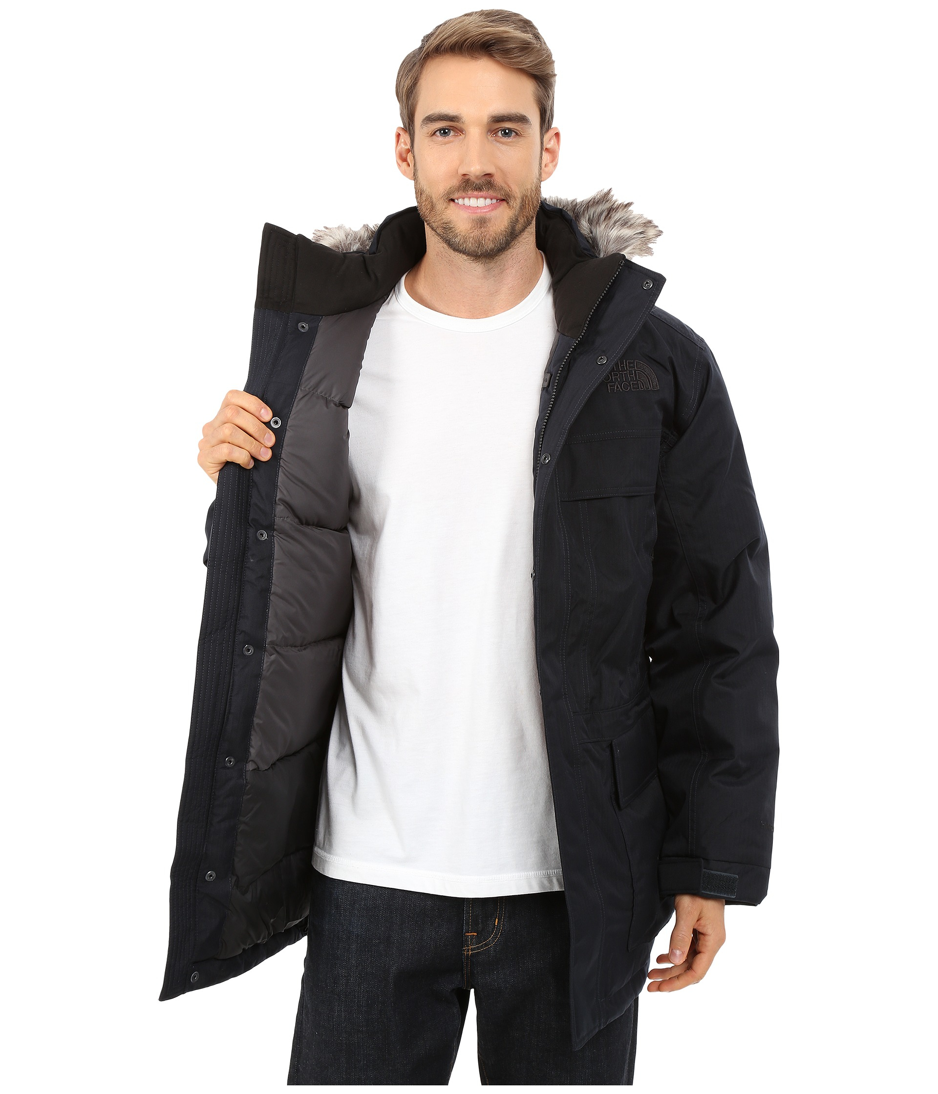 The North Face Mcmurdo Parka Ii in Blue for Men - Lyst