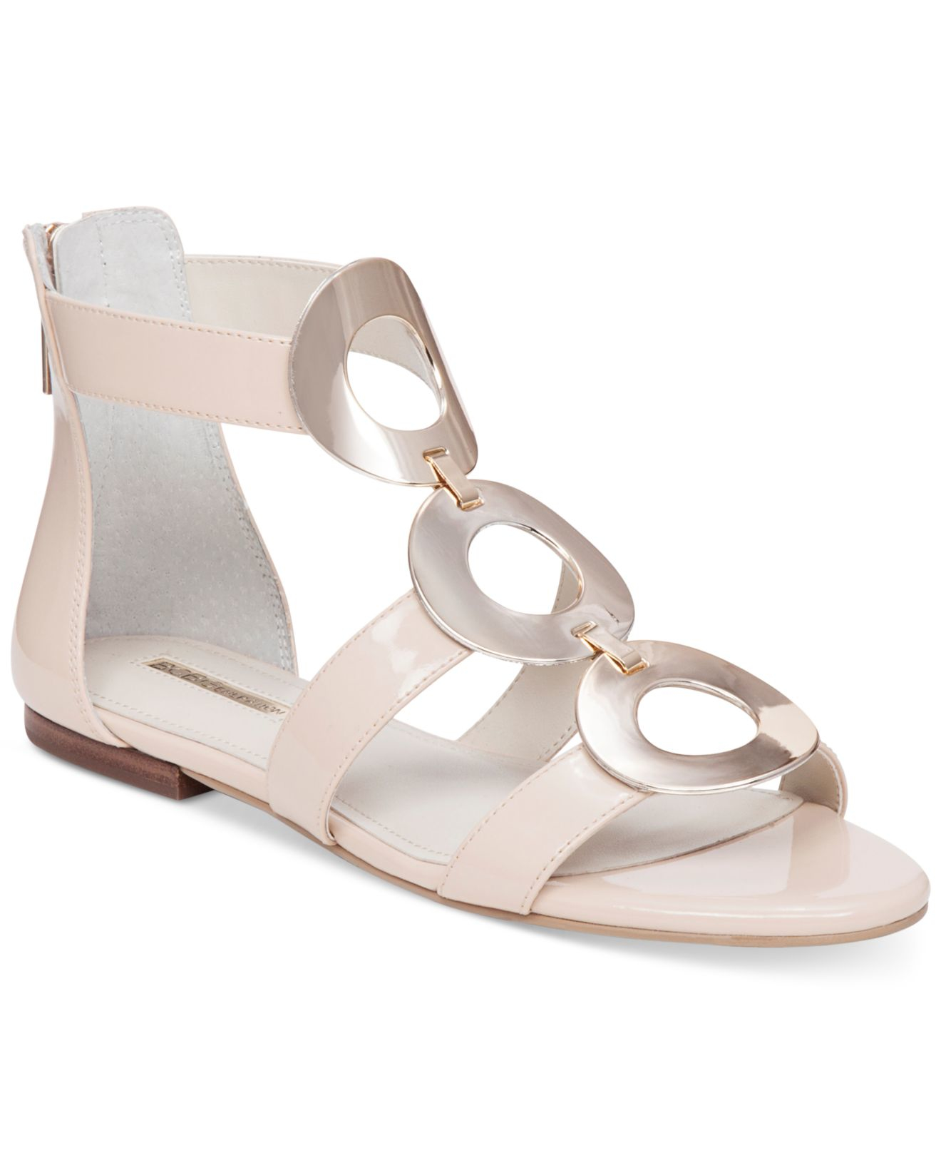 ladies embellished flat sandals