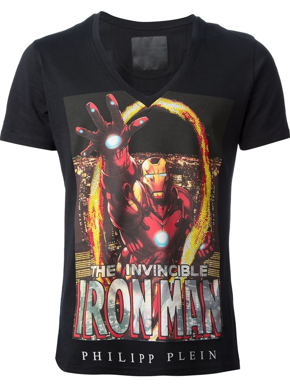 Philipp Plein Iron Man Print T-Shirt in 