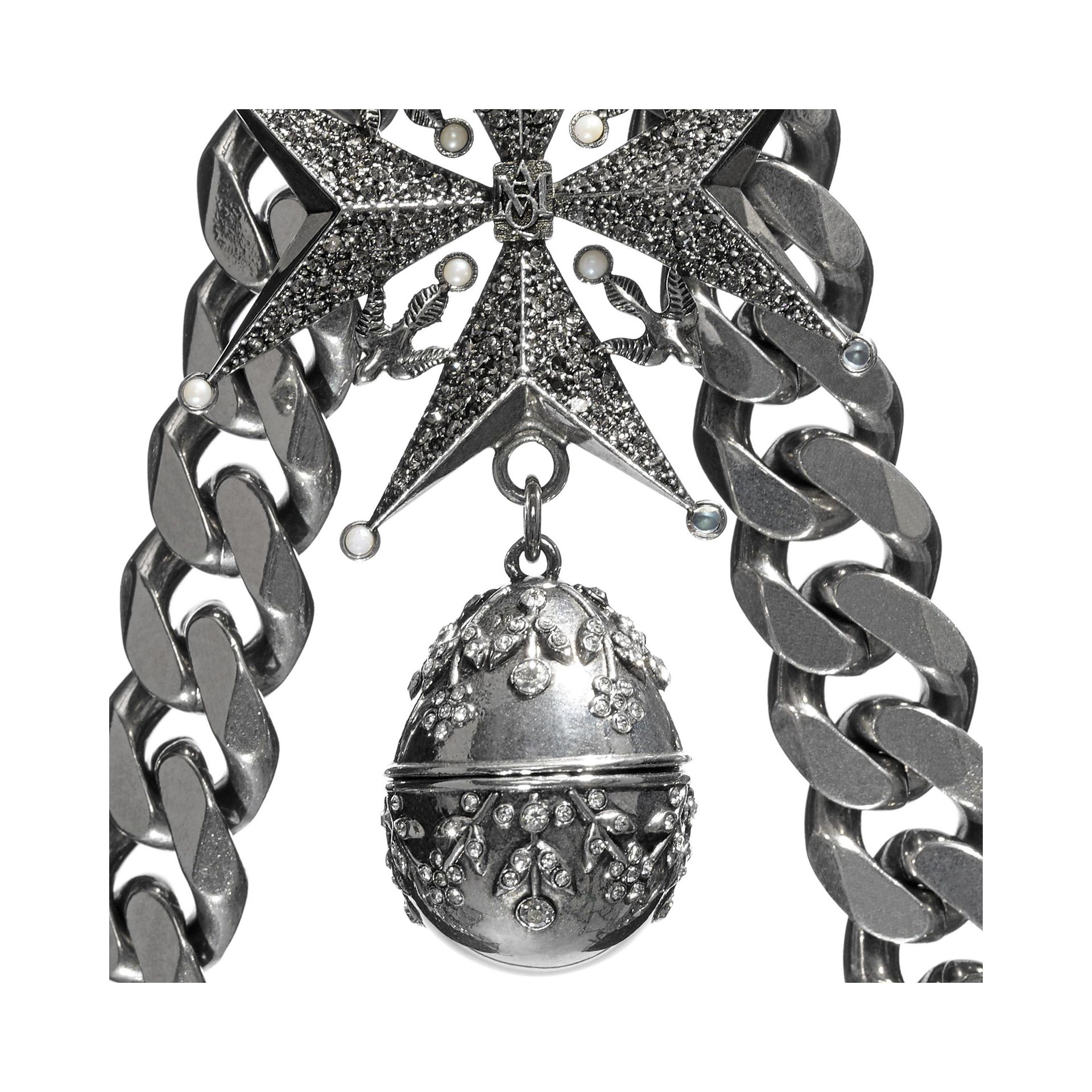 Alexander McQueen Harness Jewellery in Metallic | Lyst