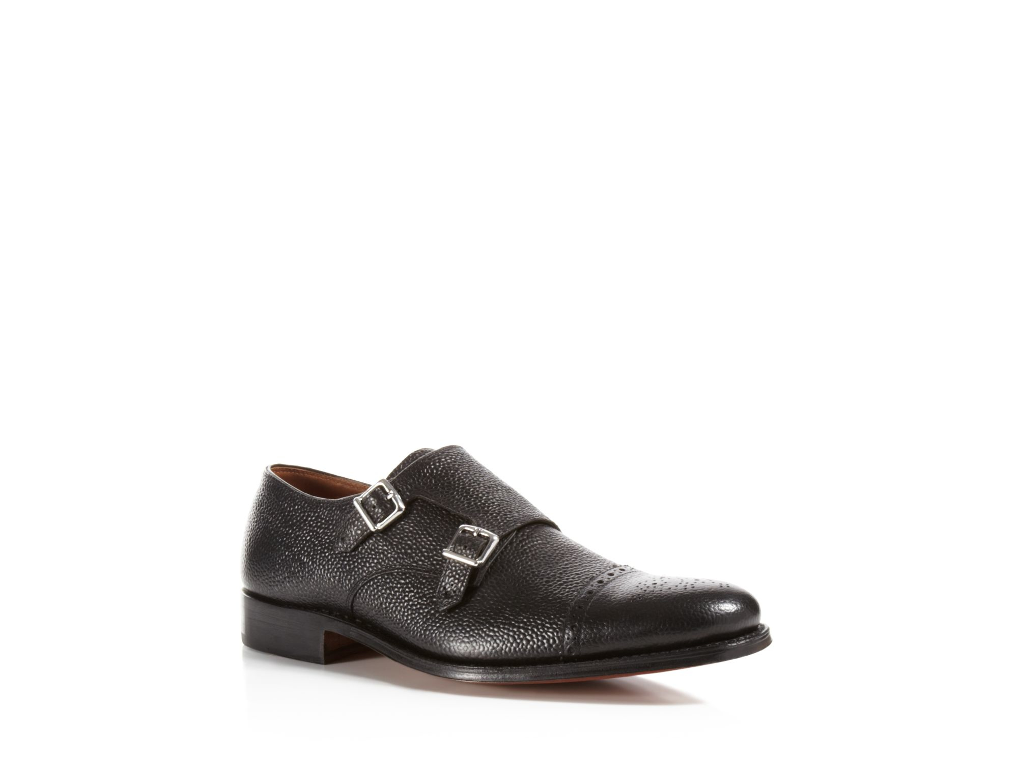 grenson double monk strap