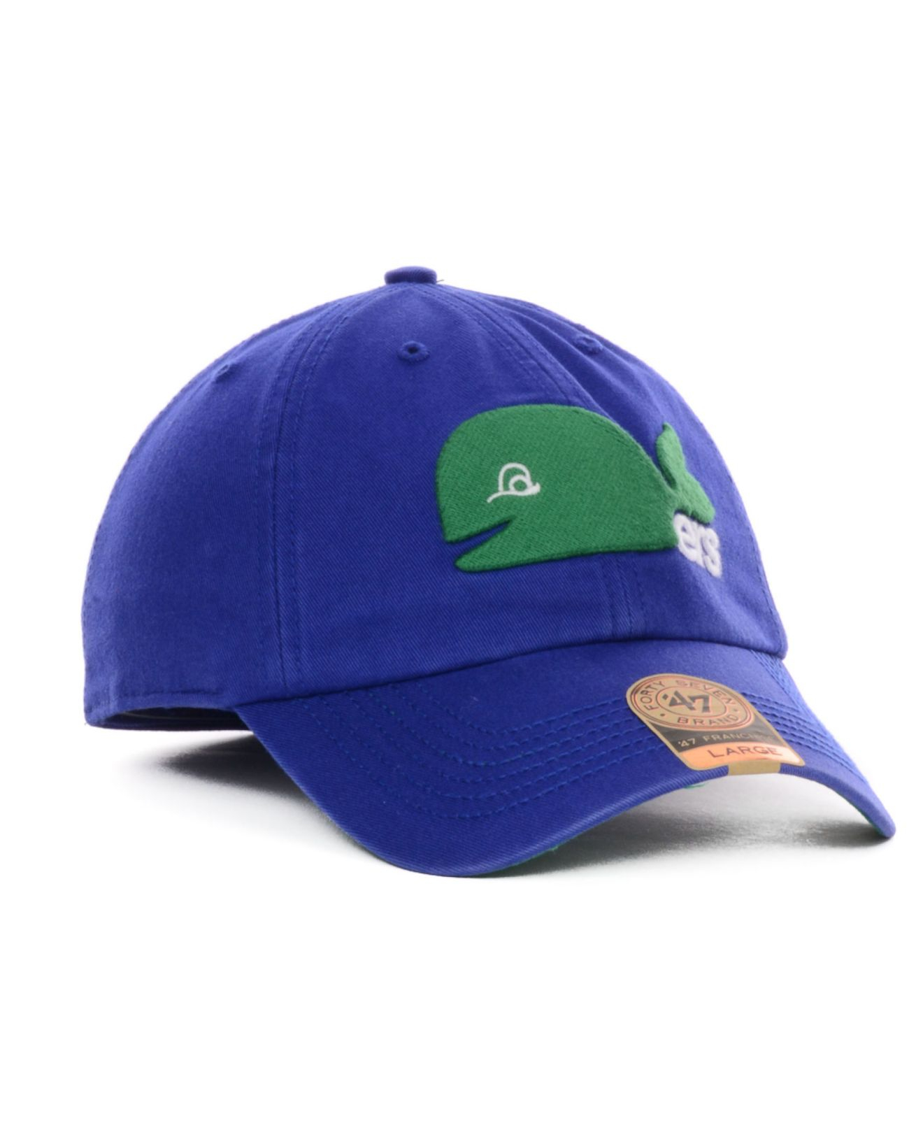 47 Brand Hartford Whalers Vintage Franchise Cap in Blue for Men