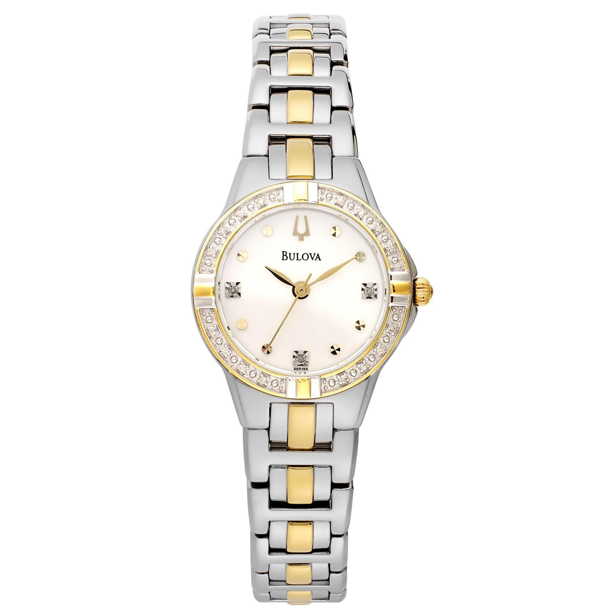 Lyst Bulova Women's Diamond Accent Twotone Stainless Steel Bracelet