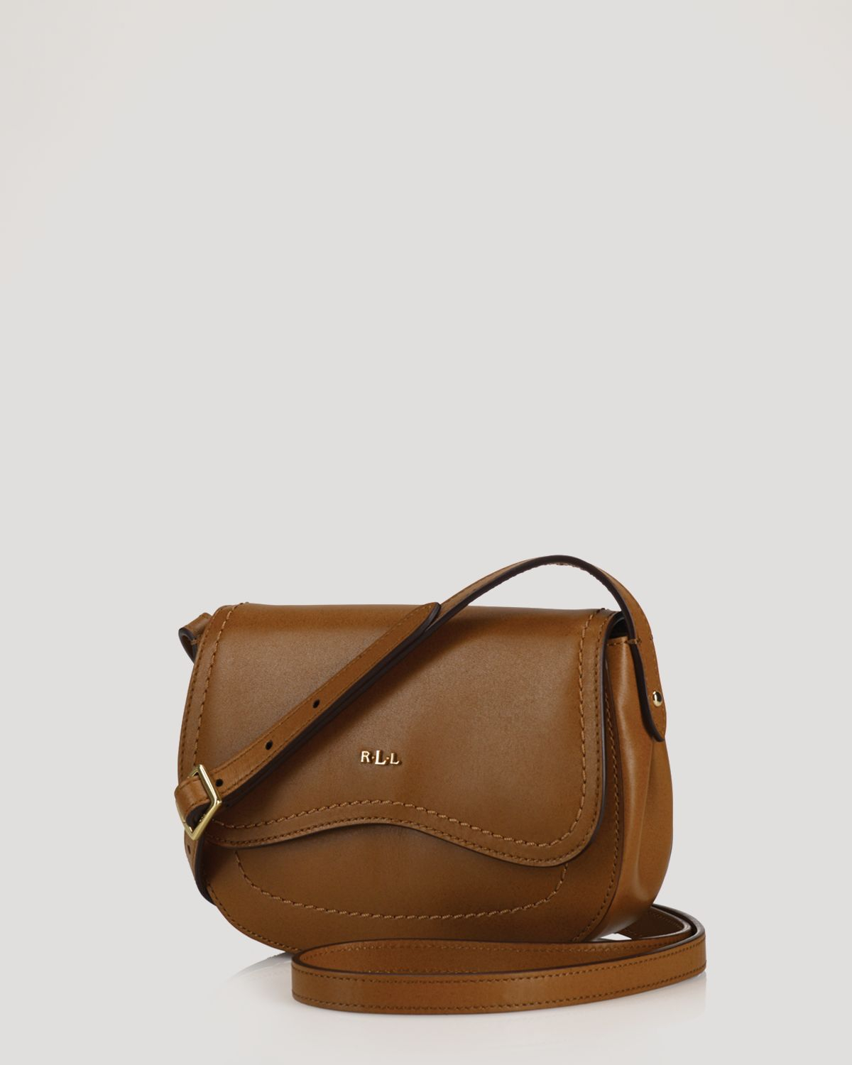 Ralph Lauren Lauren Crossbody - Lauren Mini Bag in Brown - Lyst