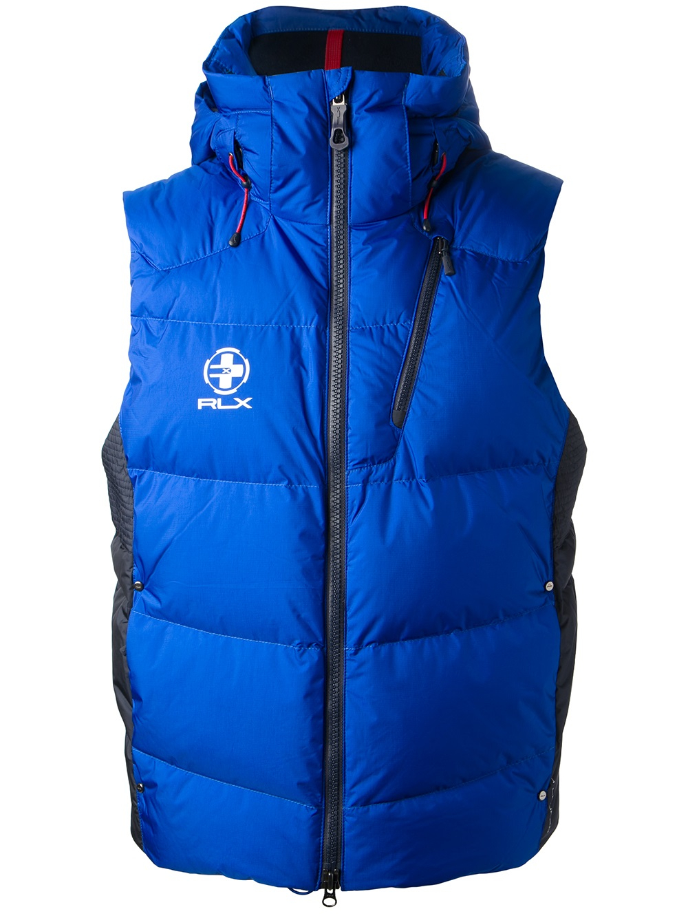 RLX Ralph Lauren Padded Gilet in Blue for Men - Lyst