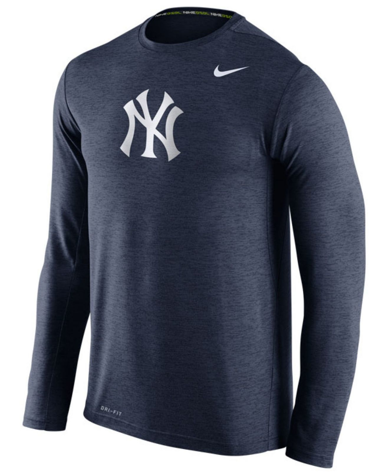 Nike Men's Long-sleeve New York Yankees Dri-fit Touch T-shirt in Blue for  Men