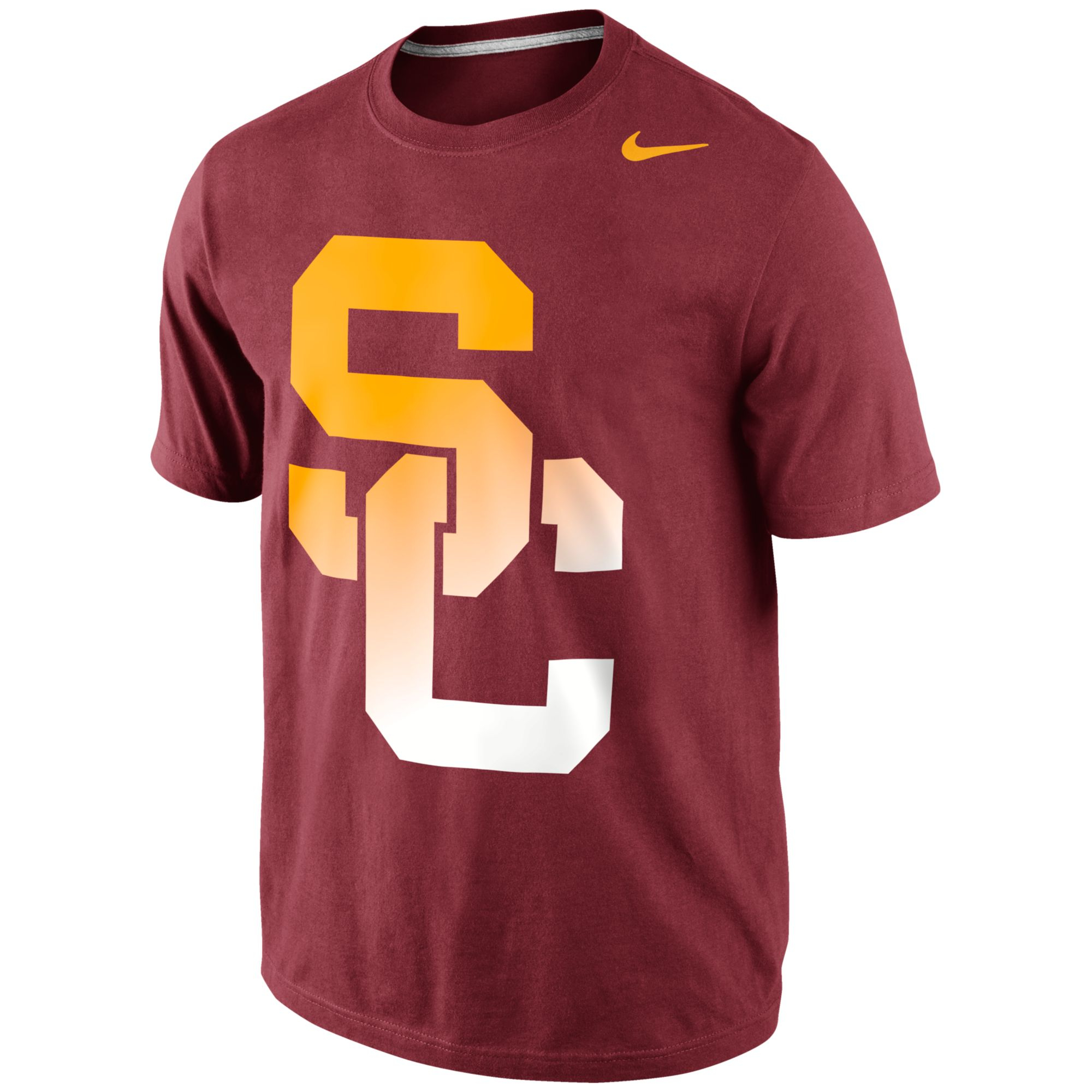 Nike Mens Shortsleeve Usc Trojans Gradient Tshirt in Red for Men | Lyst