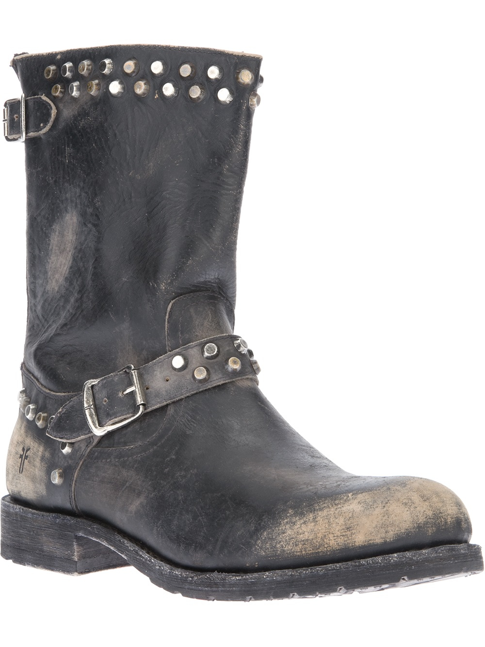 frye distressed boots