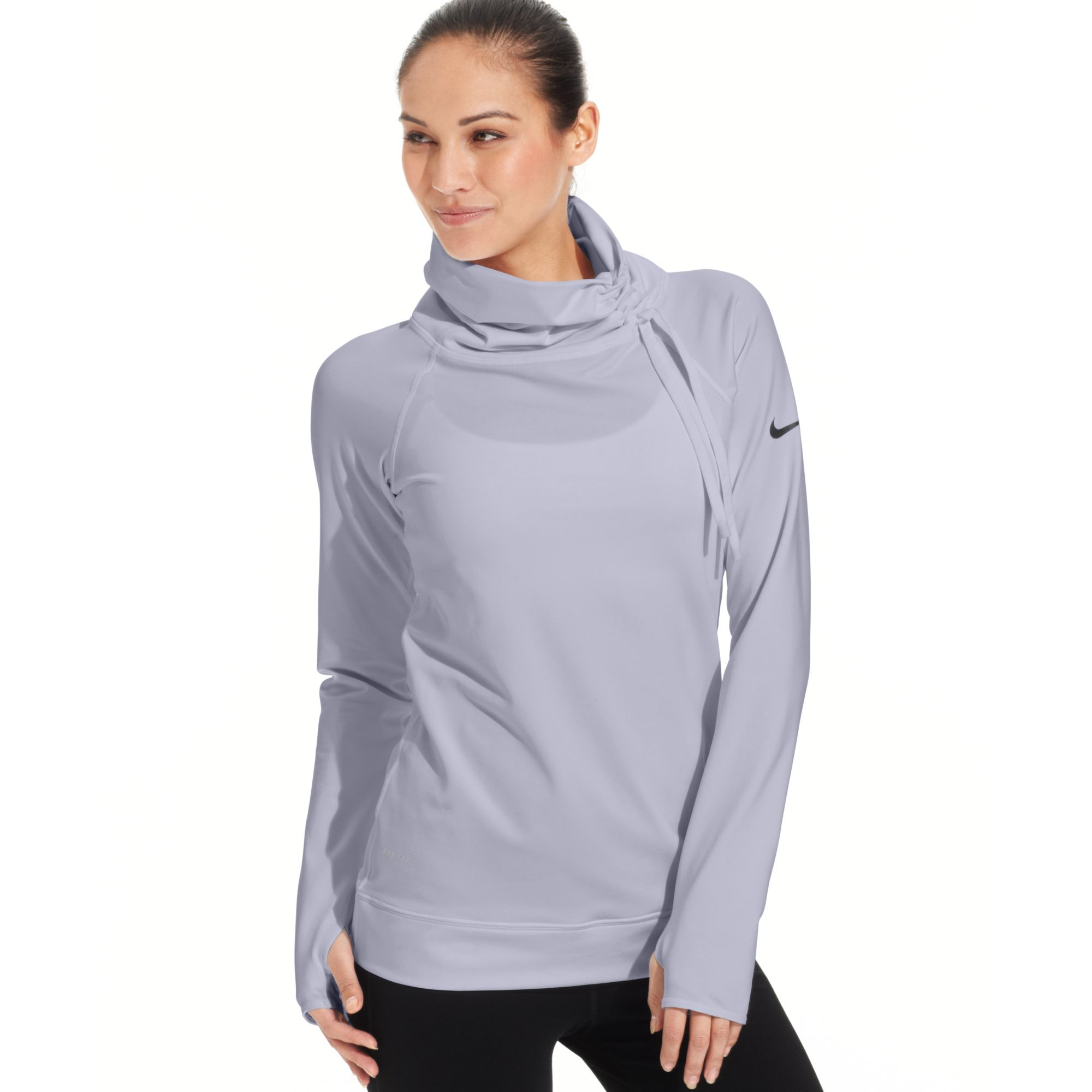 dri fit mock turtleneck short sleeve