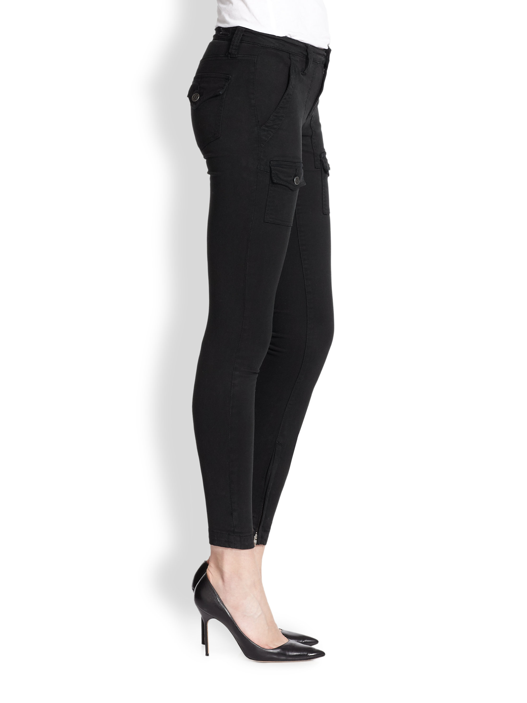joie so real skinny cargo pants