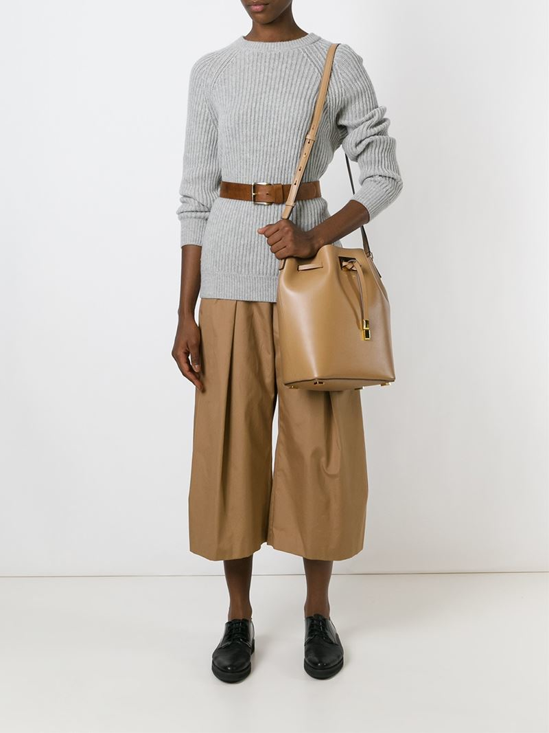 michael kors miranda bucket bag