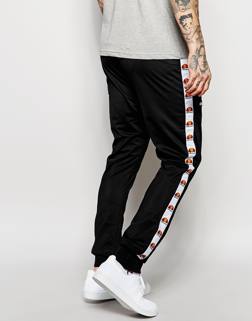 ellesse black joggers