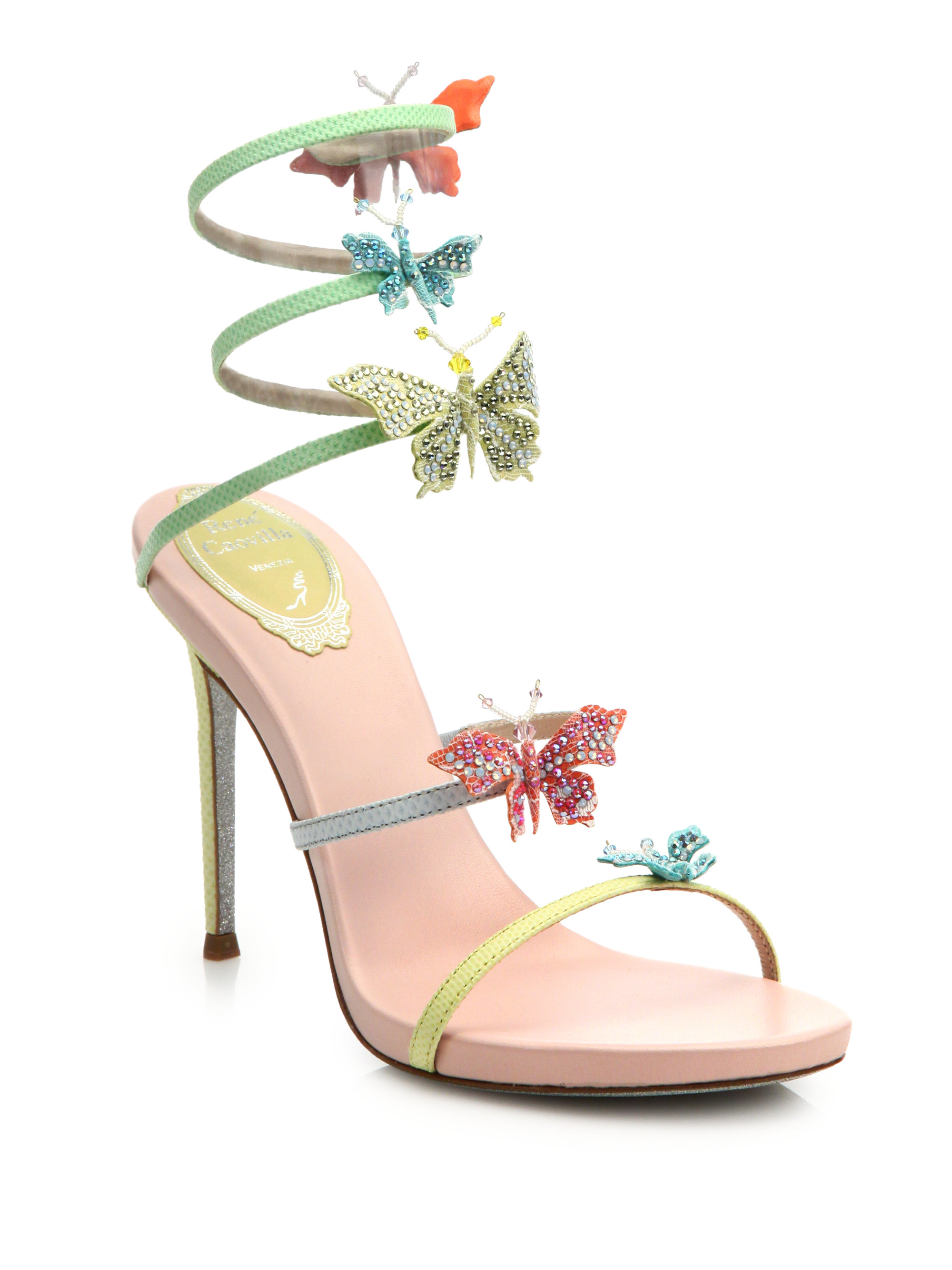 Buy > heels with butterflies > in stock