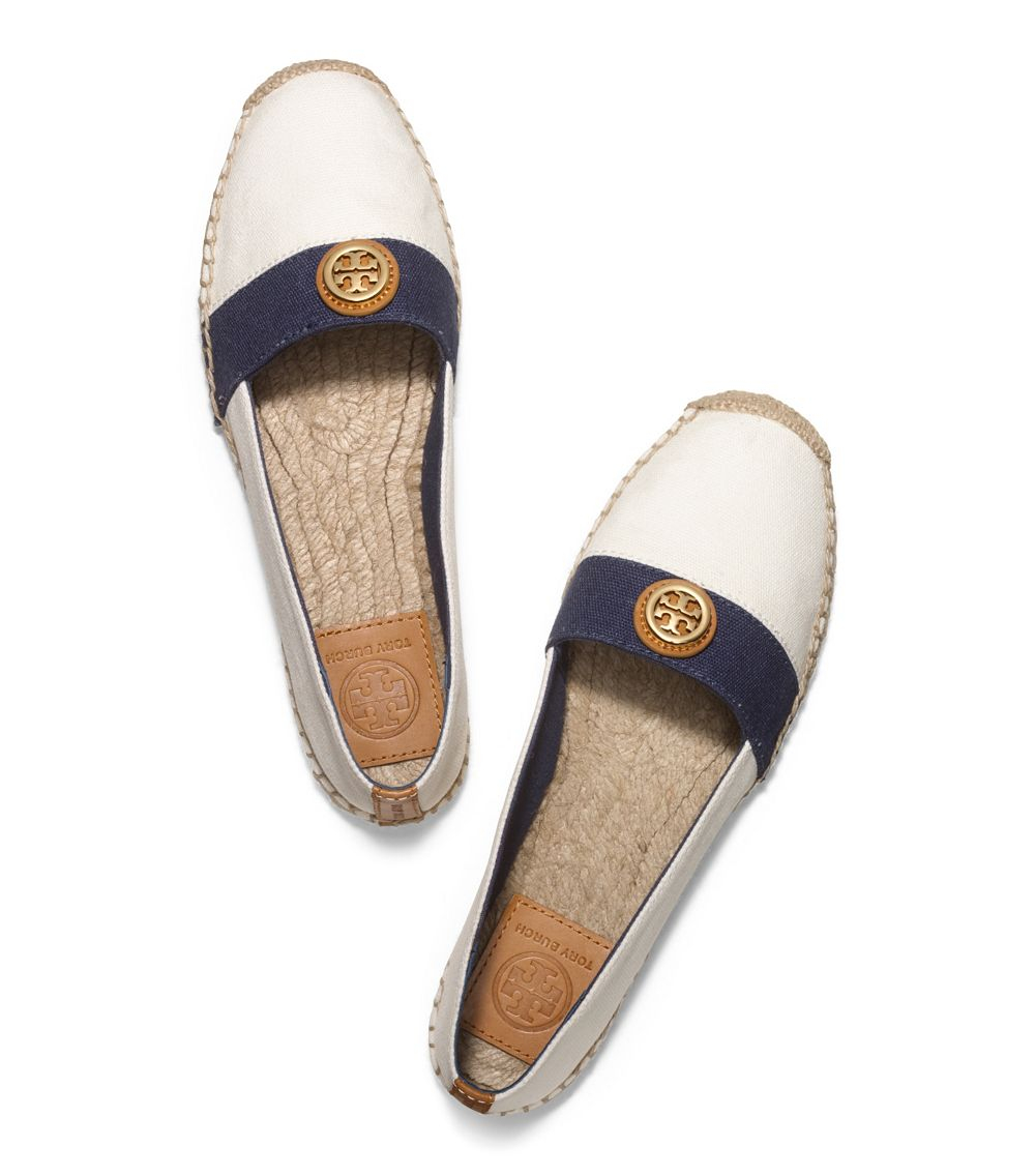 tory burch white espadrilles