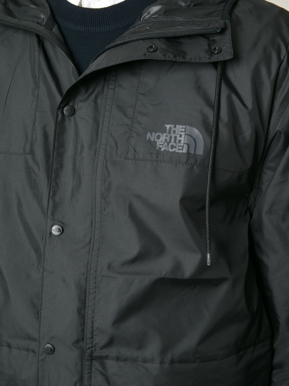 The North Face Hooded Windbreaker Jacket in Black for Men - Lyst