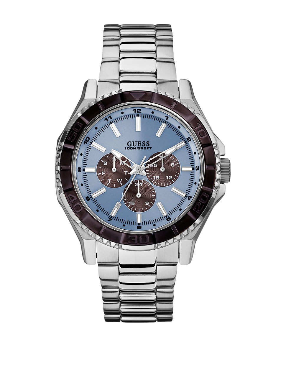 Guess W0479g2 Unplugged Stainless Steel Watch for Men - Lyst