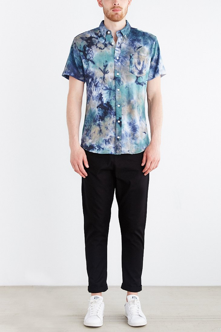 churchill slim fit button down