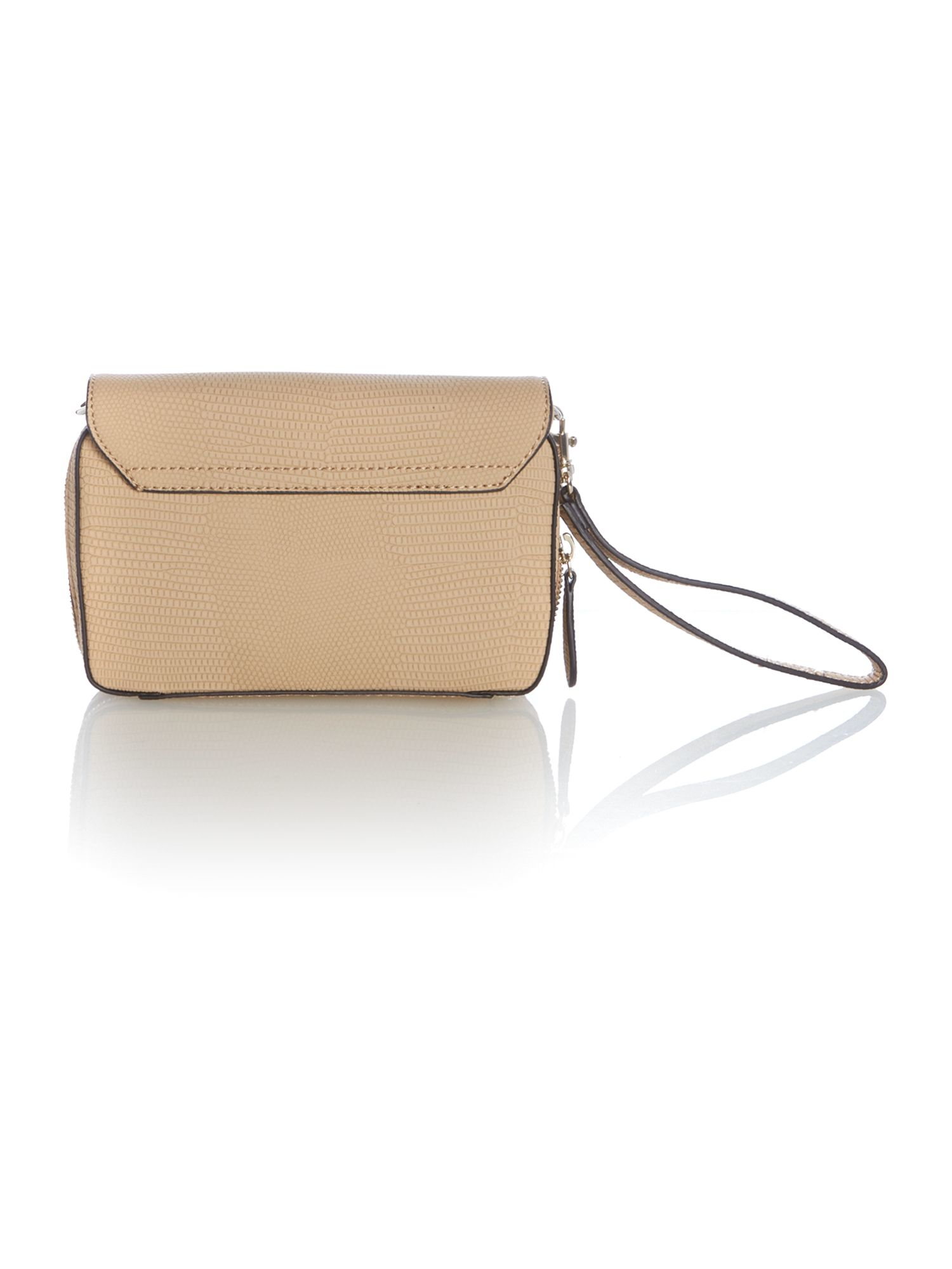 Lyst - Guess Neutral Small Crossbody Bag in Natural
