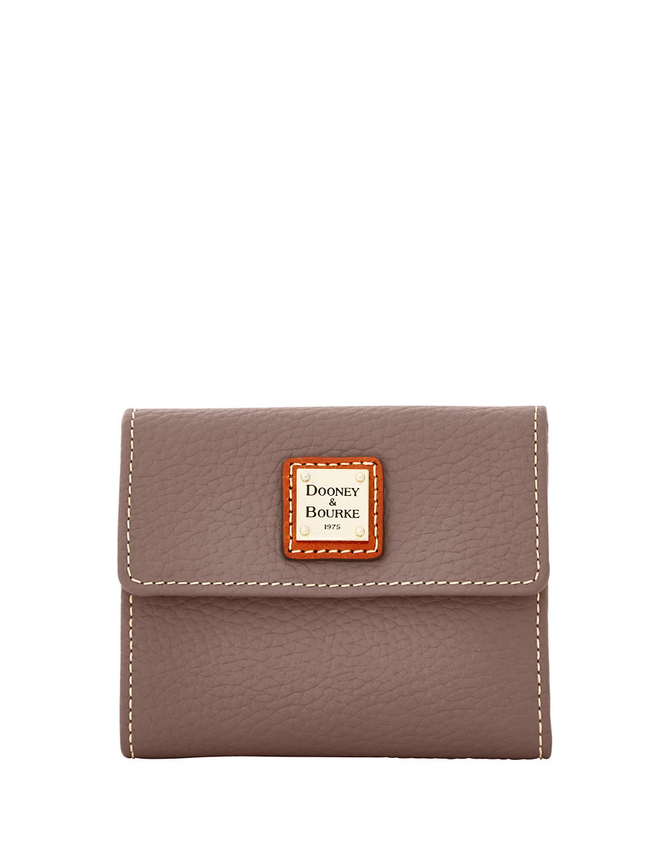 Lyst - Dooney & Bourke Small Leather Card Wallet in Gray