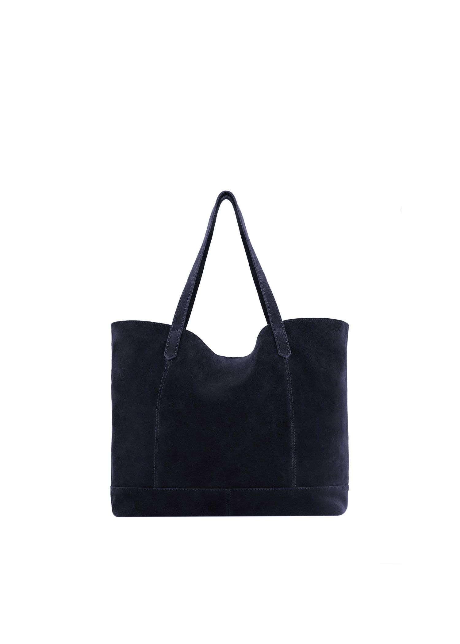 mango black suede bag