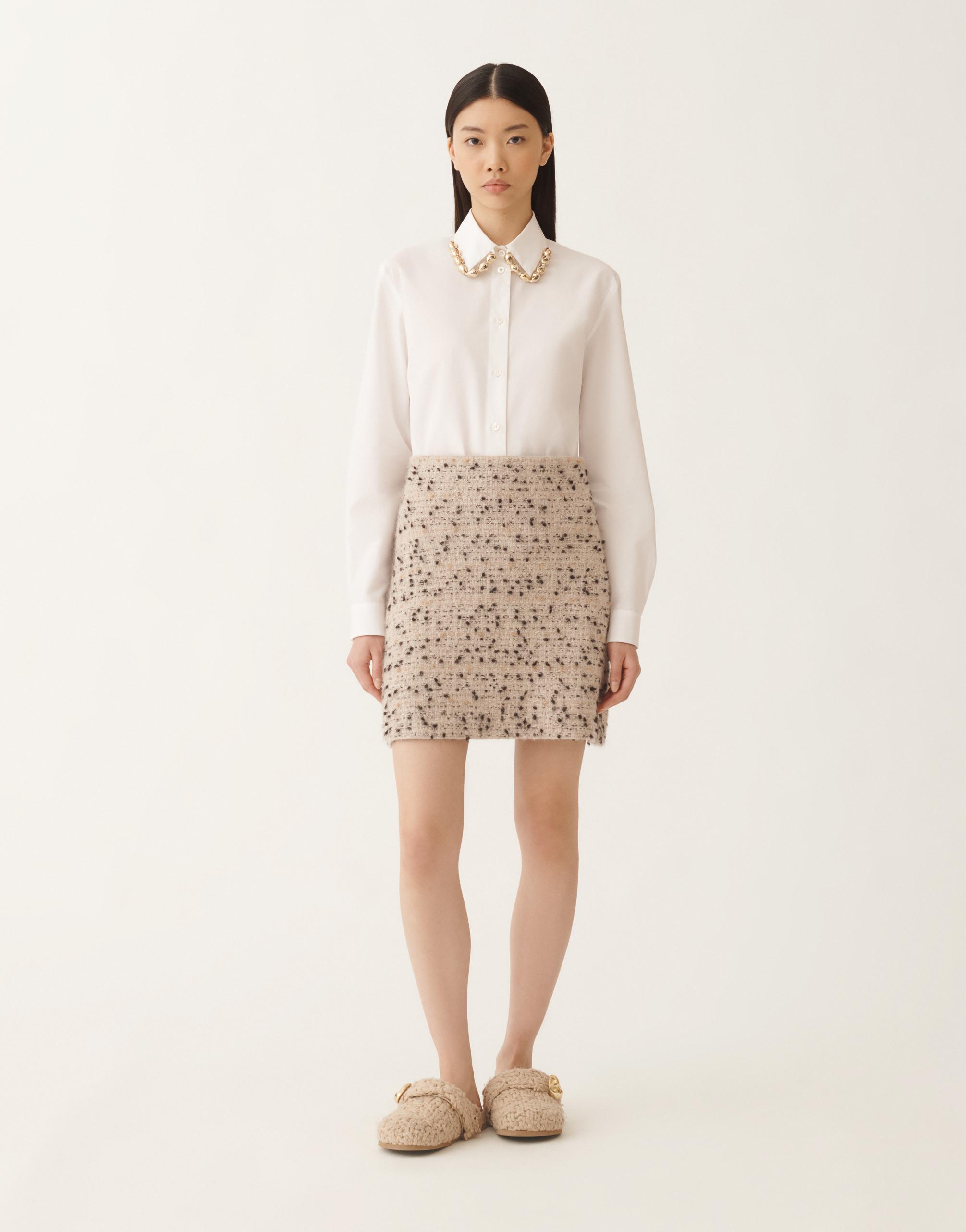 ミニスカート FABIANA FILIPPI Women Mini Skirts GND265F397D8221261 Beige Women's Skirts: Satin, Wool & Tulle Skirts | Fabiana Filippi®
