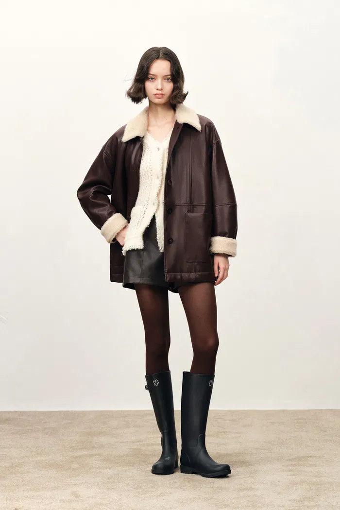 Natural Leather jackets for Women Lyst