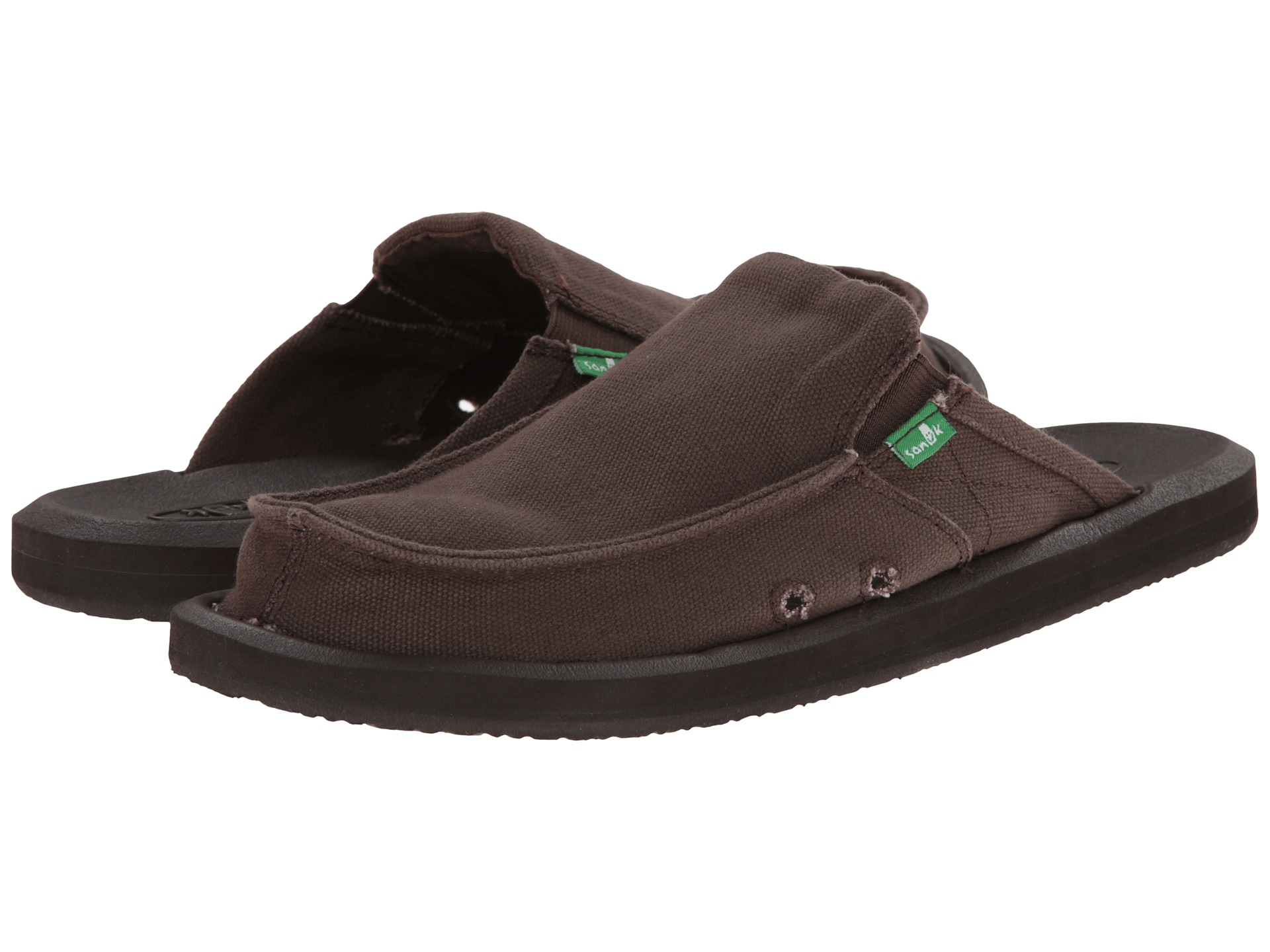 brown sanuk shoes