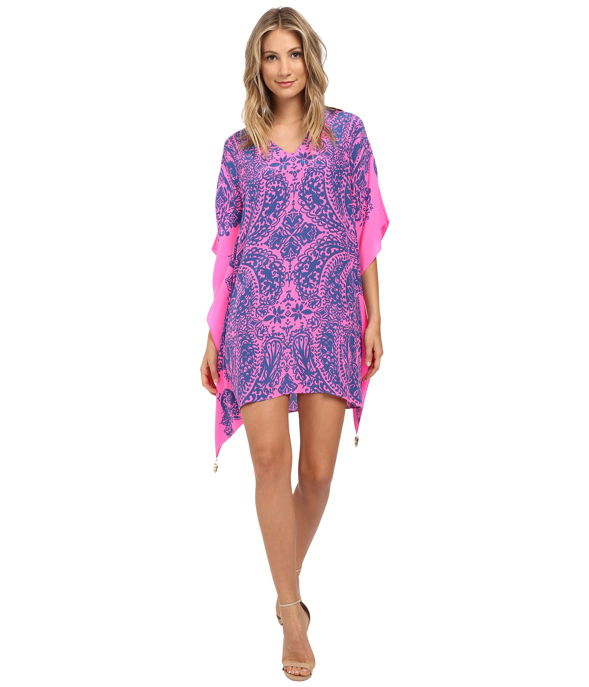 Lilly pulitzer Lindamarie Caftan in Pink | Lyst