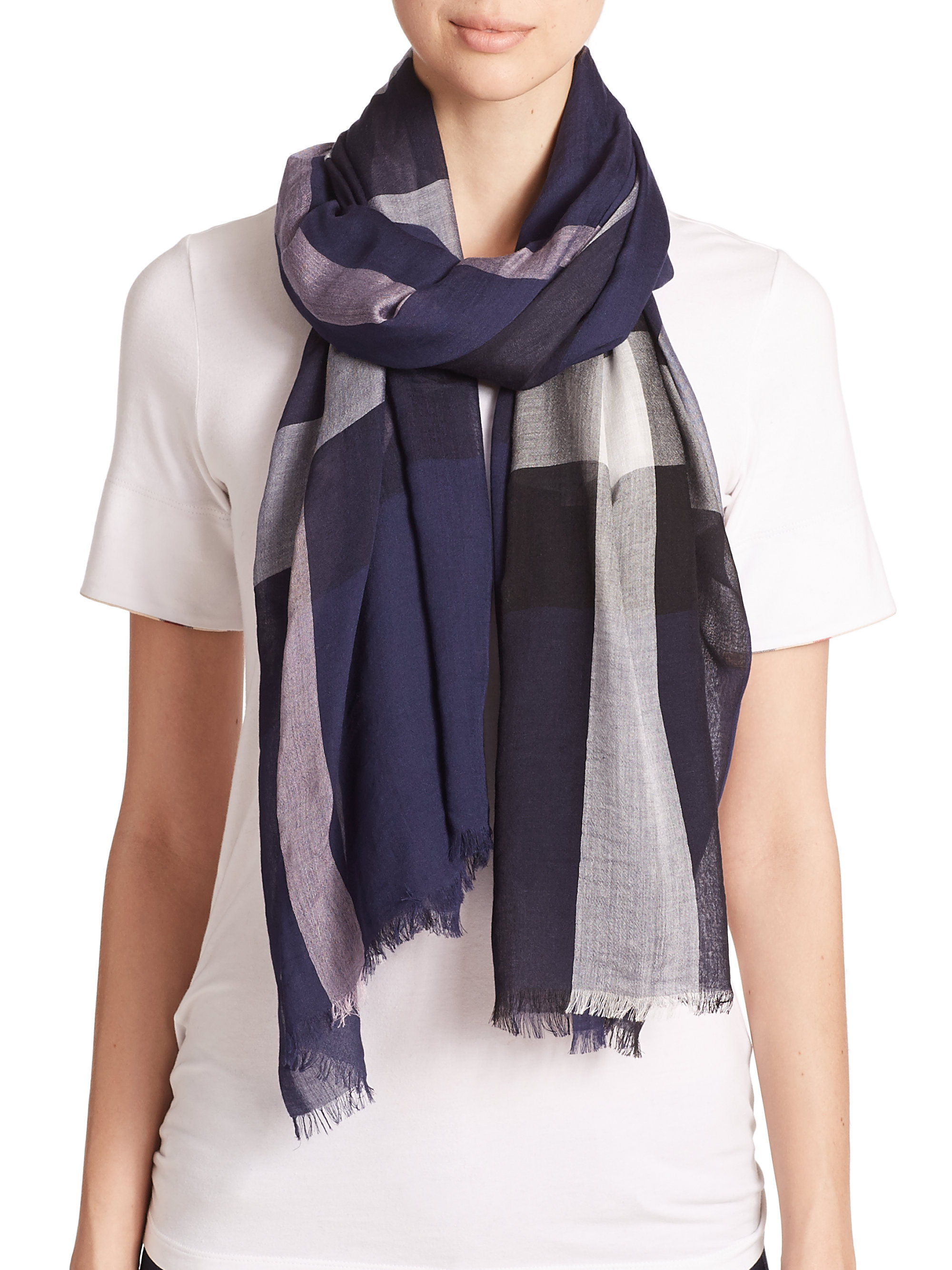 burberry modal scarf