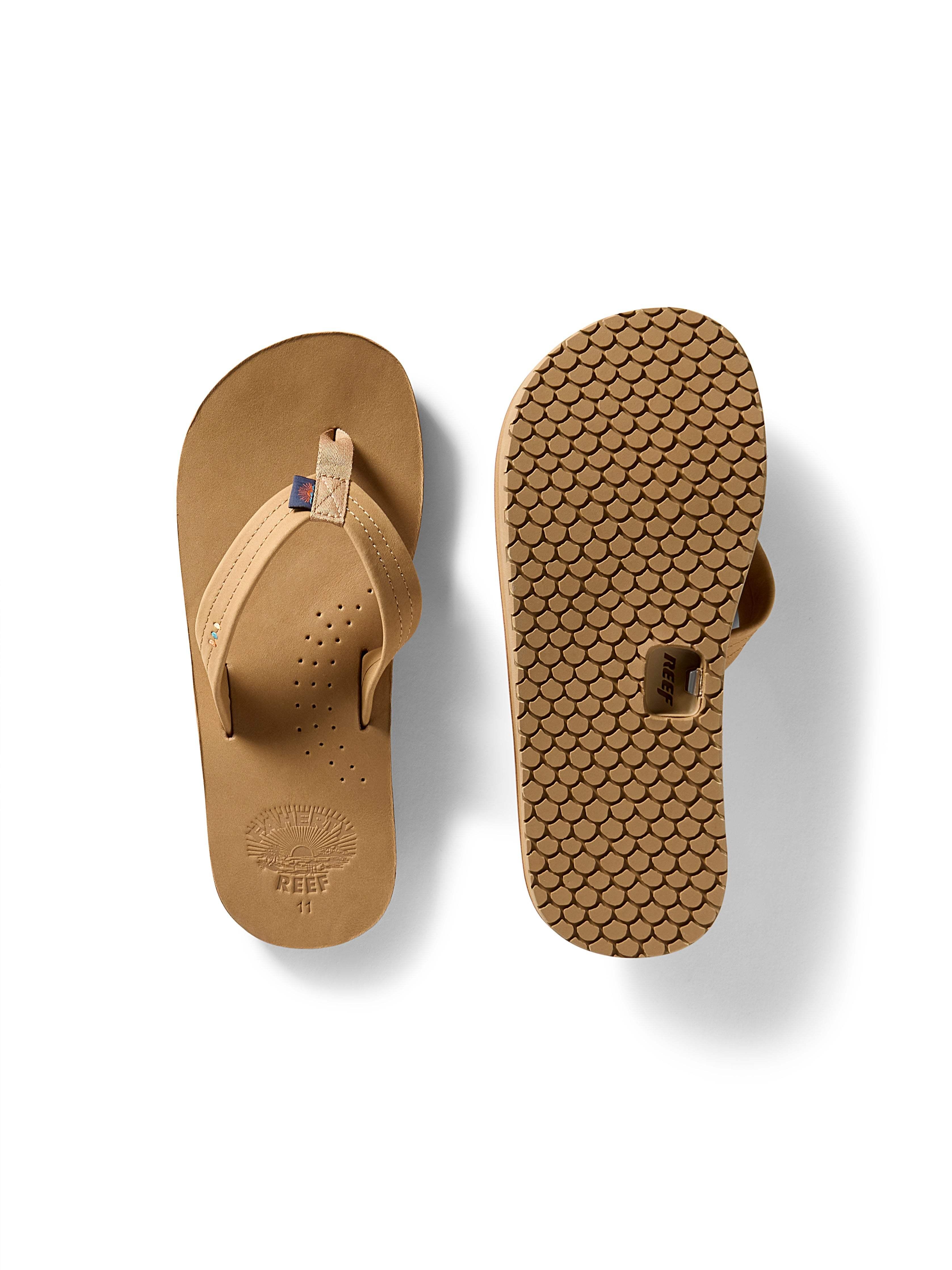 Reef Faherty X Draftsmen Flip Flop Shoes in Brown | Lyst UK