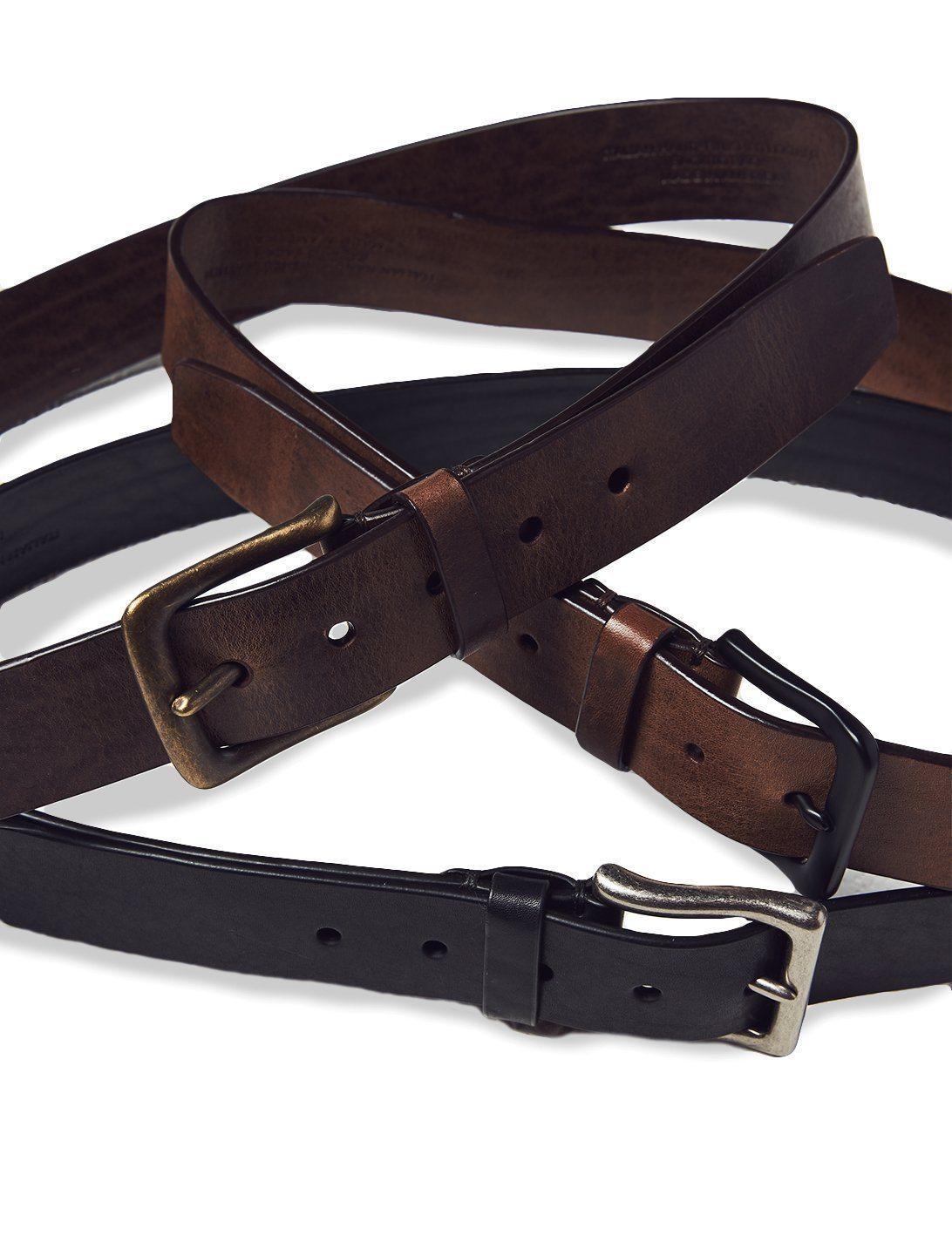 Faherty Brand Mens Leather Belt for Men - Lyst