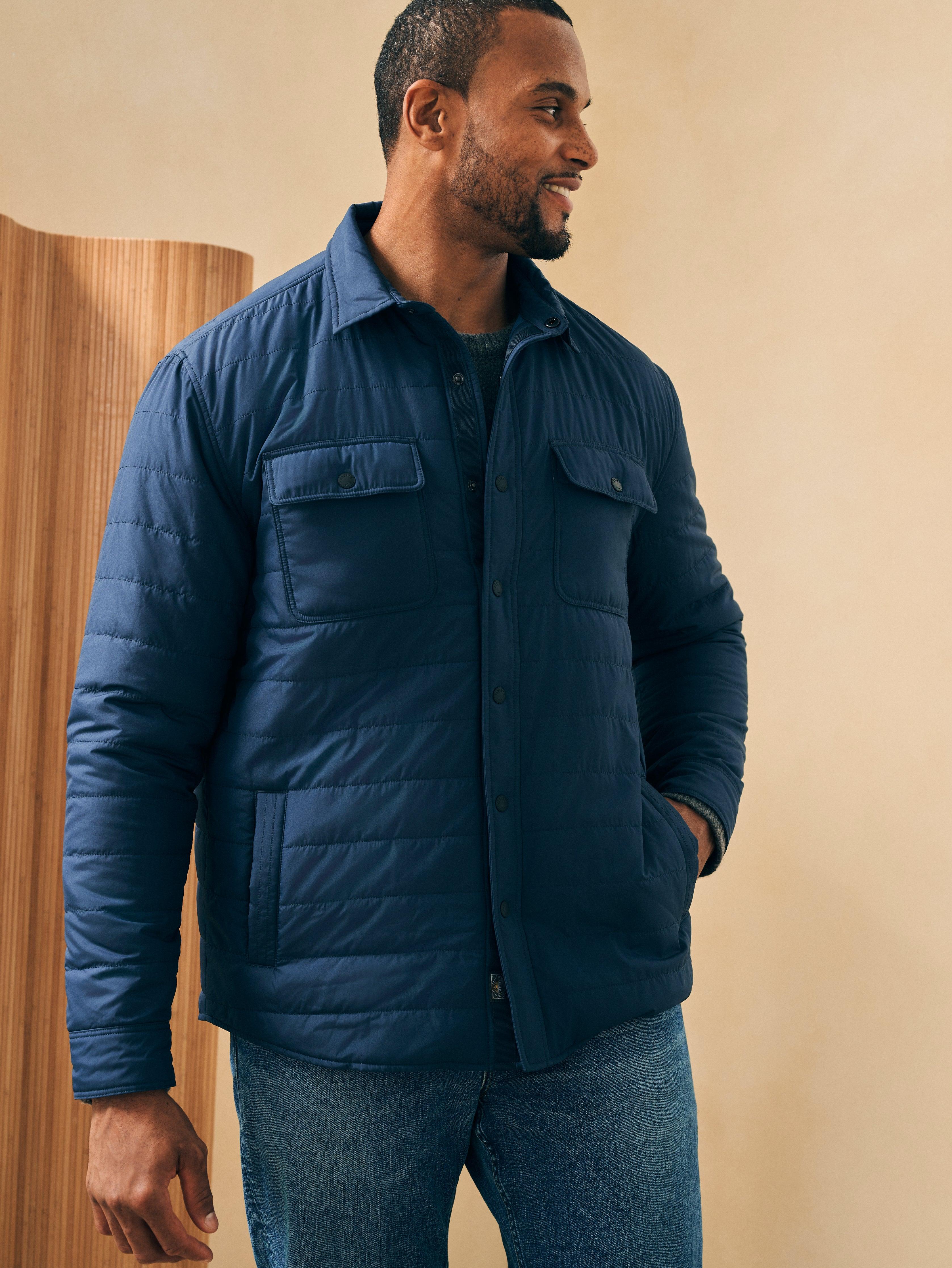 Faherty 2025 shirt jacket
