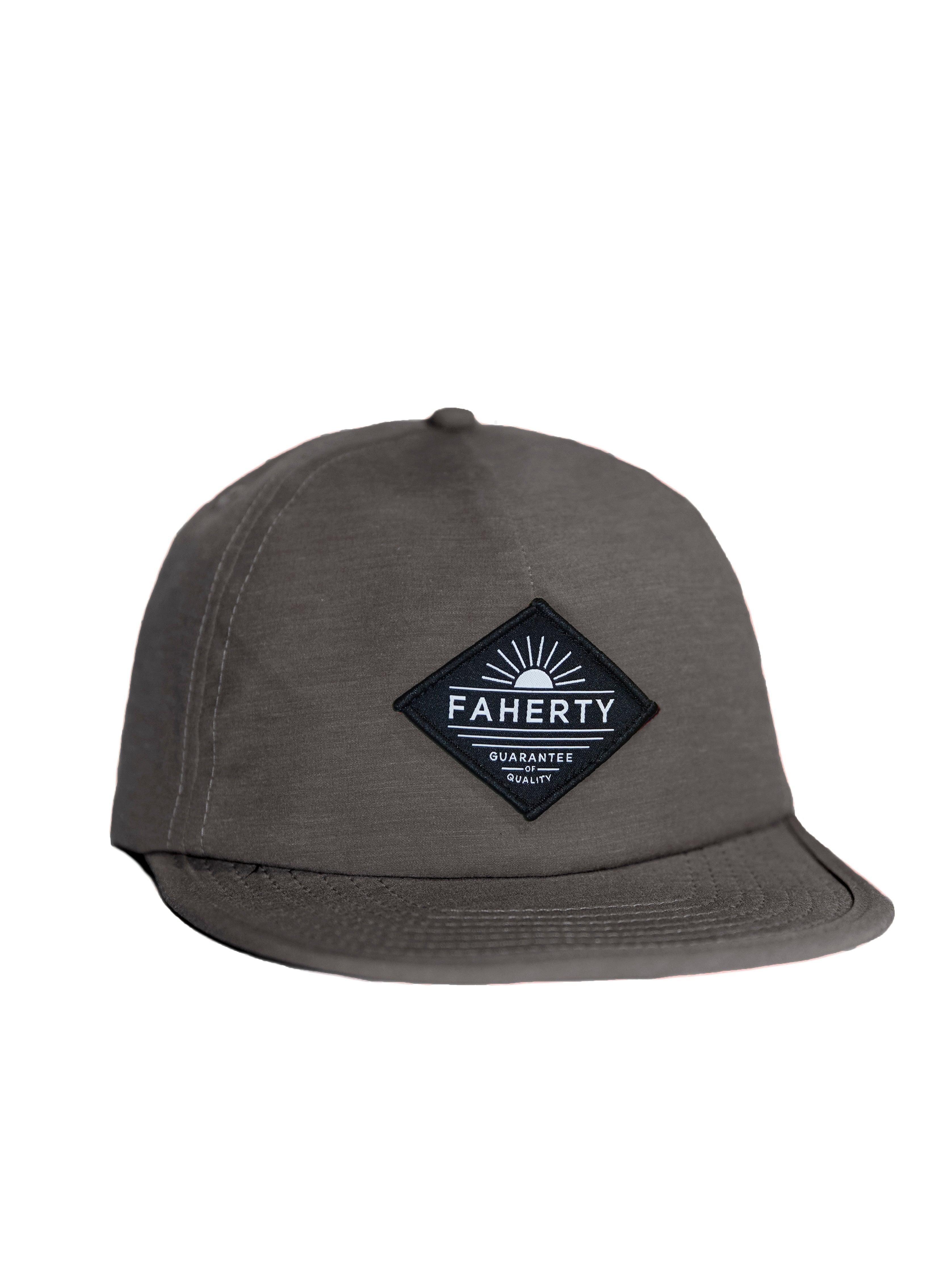 Faherty All Day Front Seam Hat in Grey | Lyst UK