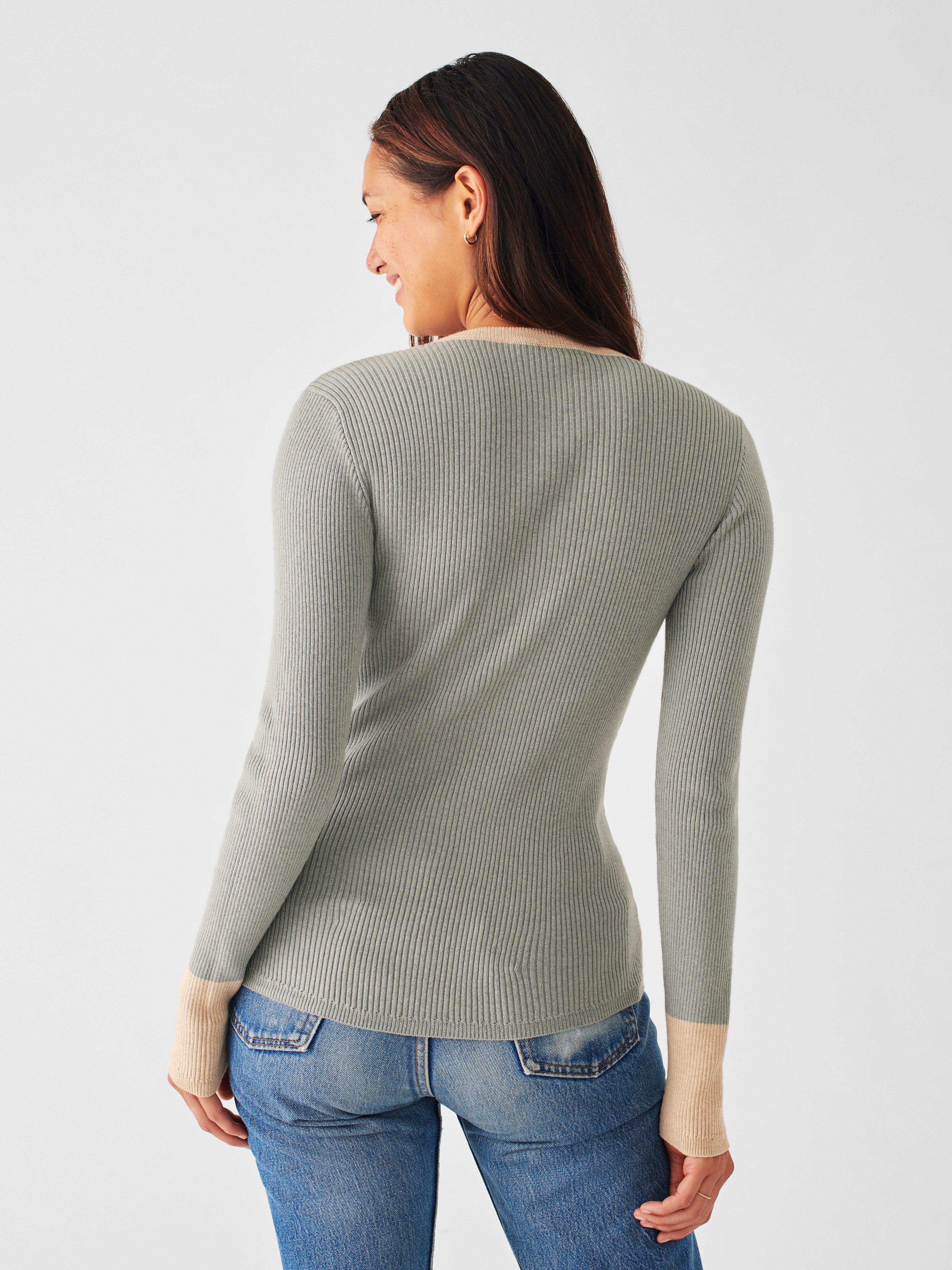 Faherty Mikki Henley Sweater | Lyst UK