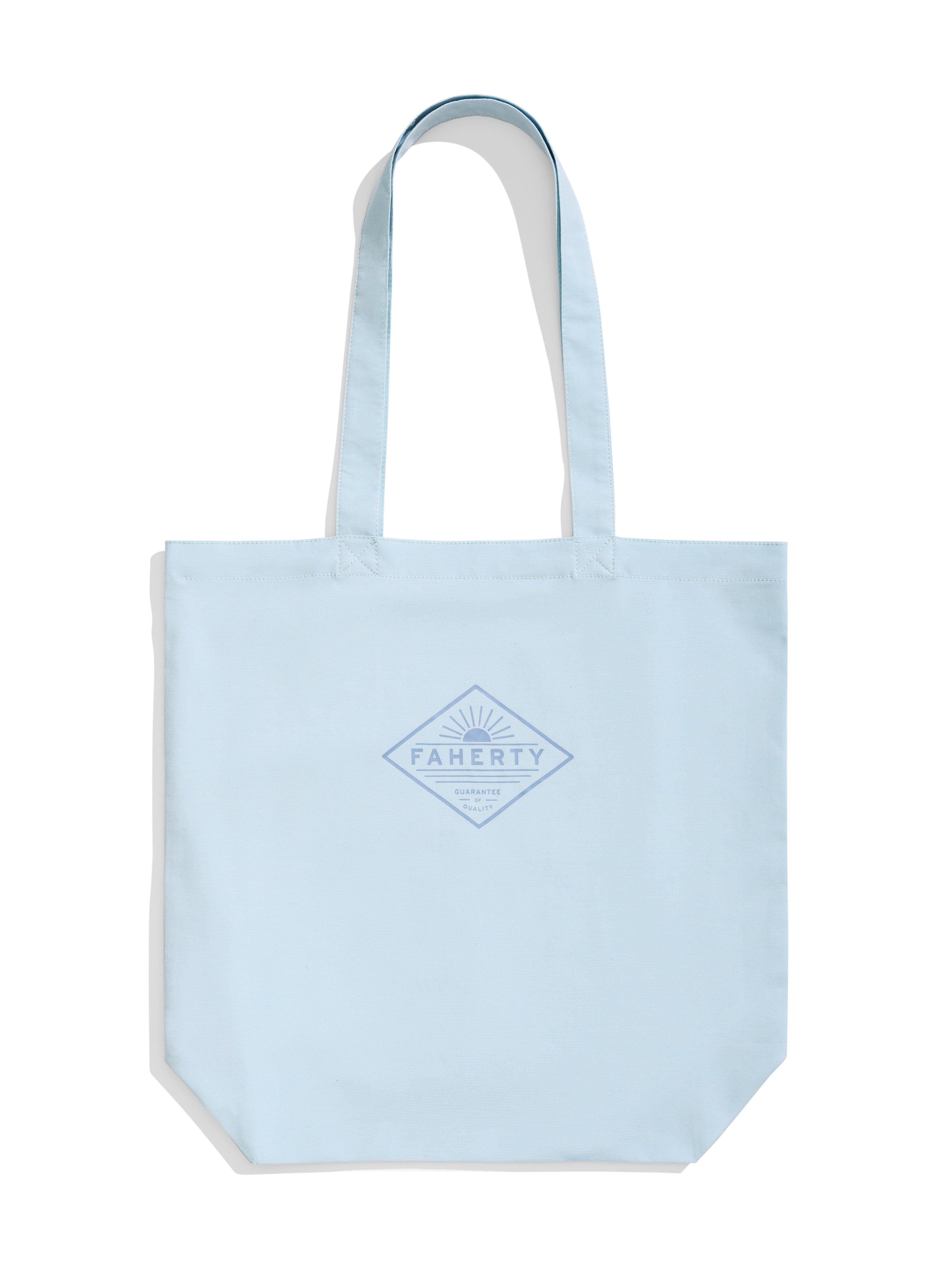 Faherty All Day Tote Bag in Blue | Lyst