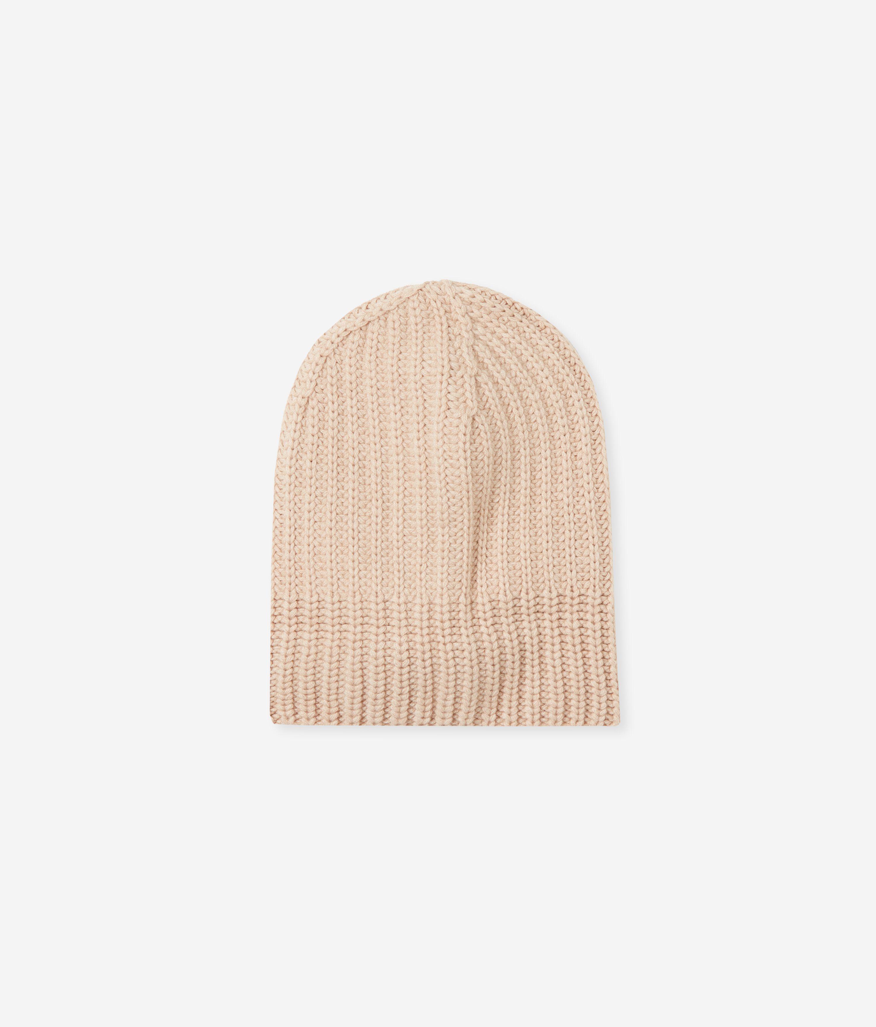 Falconeri Ultrasoft Cashmere Tricot Hat in Natural | Lyst UK