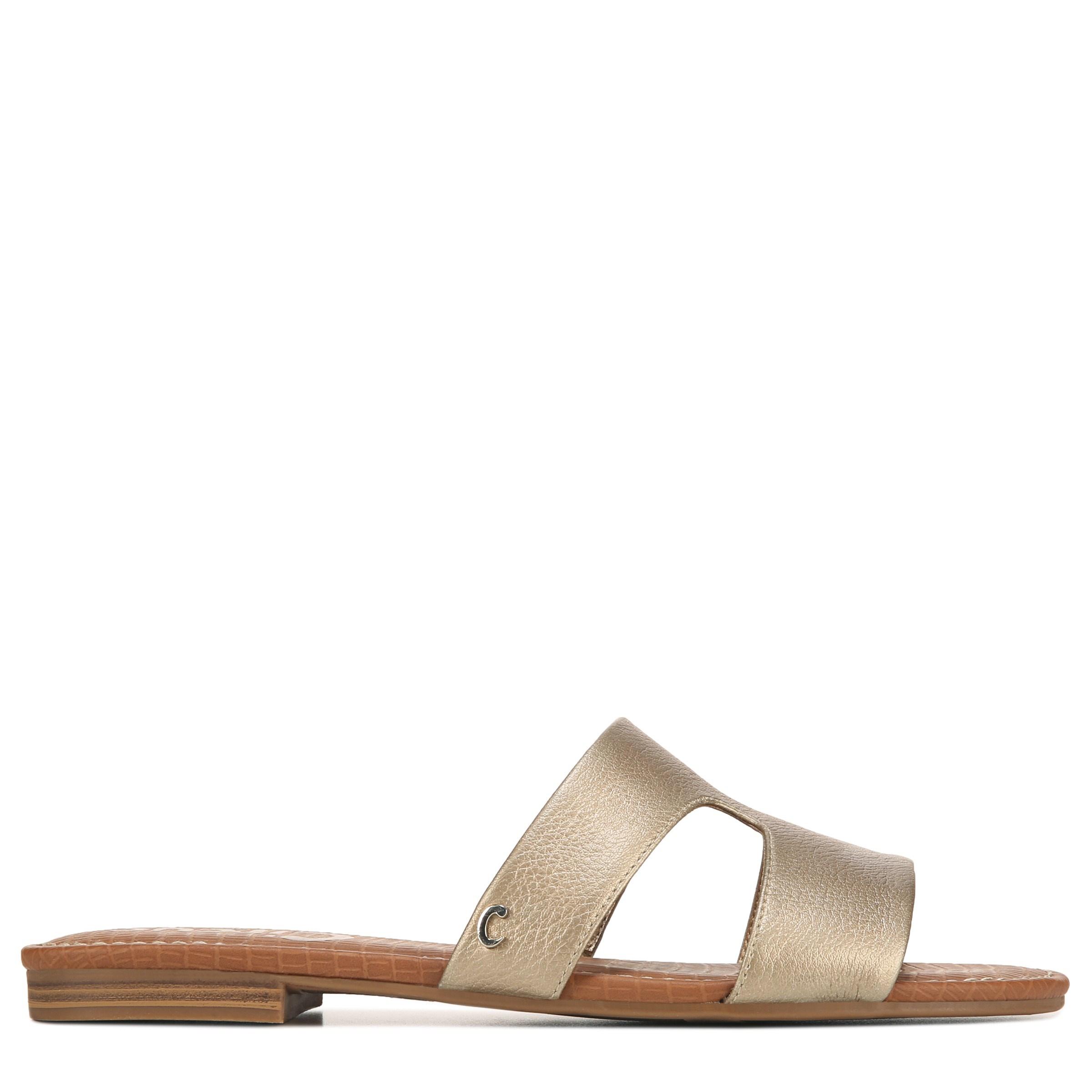 sam edelman ribbed raffia slide sandals