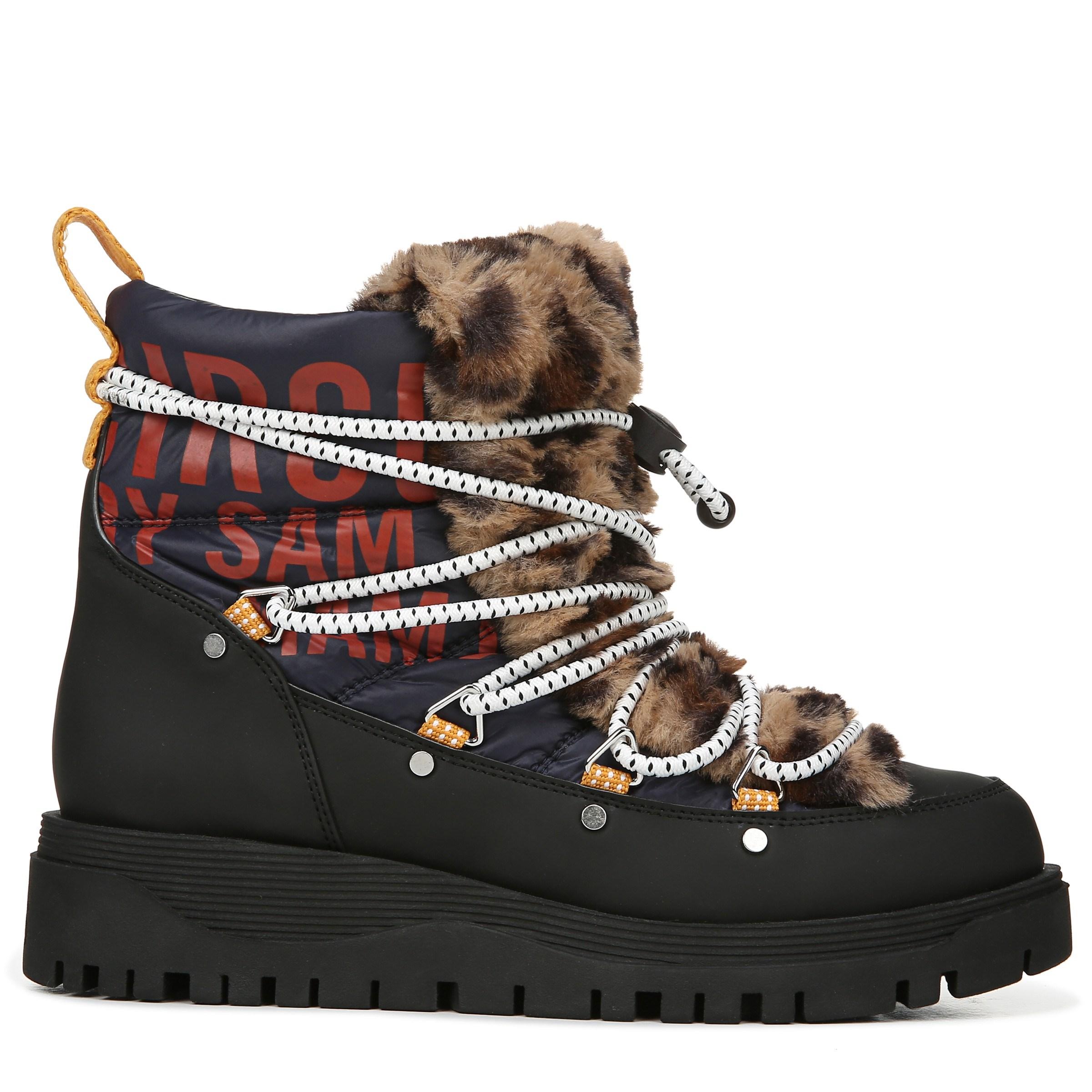 circus by sam edelman leopard booties