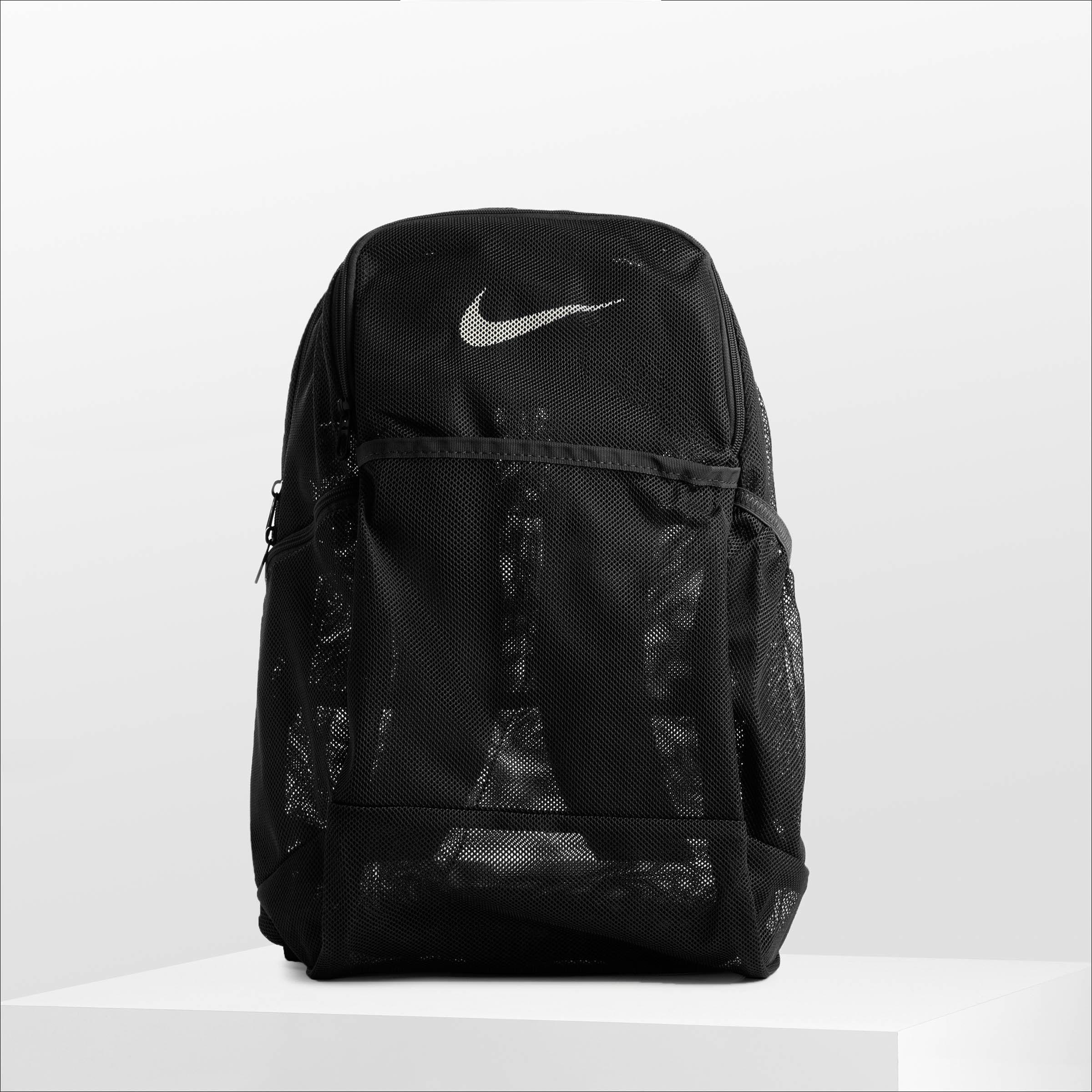 Nike Synthetic Brasilia Mesh 9.0 Backpack Accessories in Black/White ...