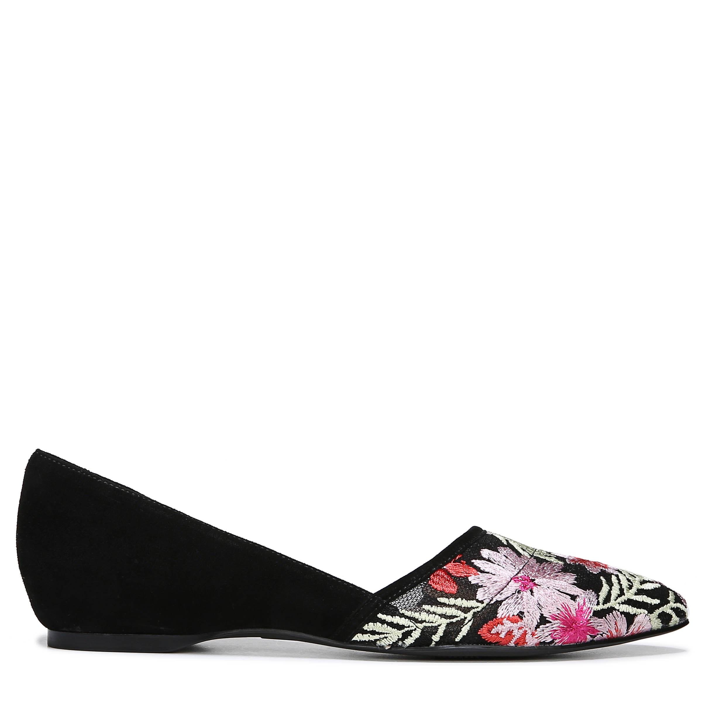 Naturalizer samantha flats black discount