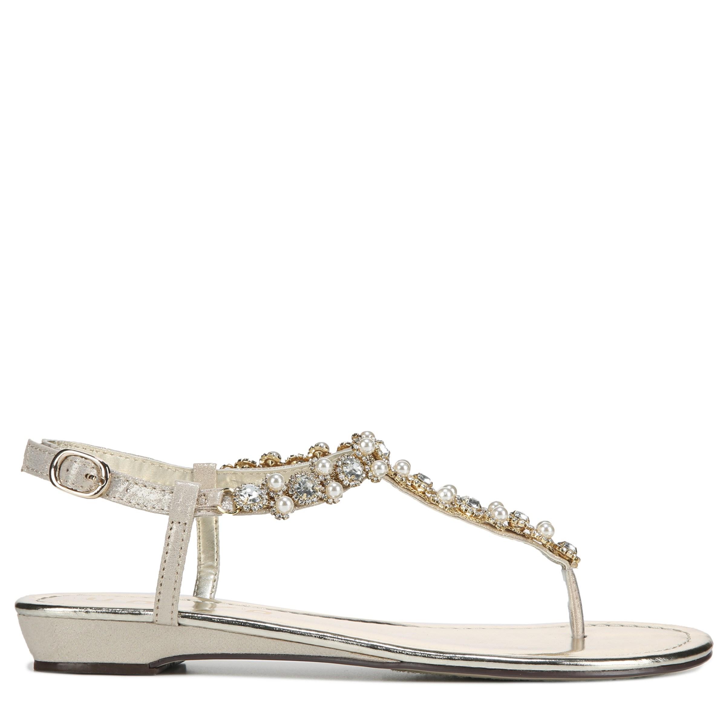 Unisa Liybo Sandals in Gold Pearl 