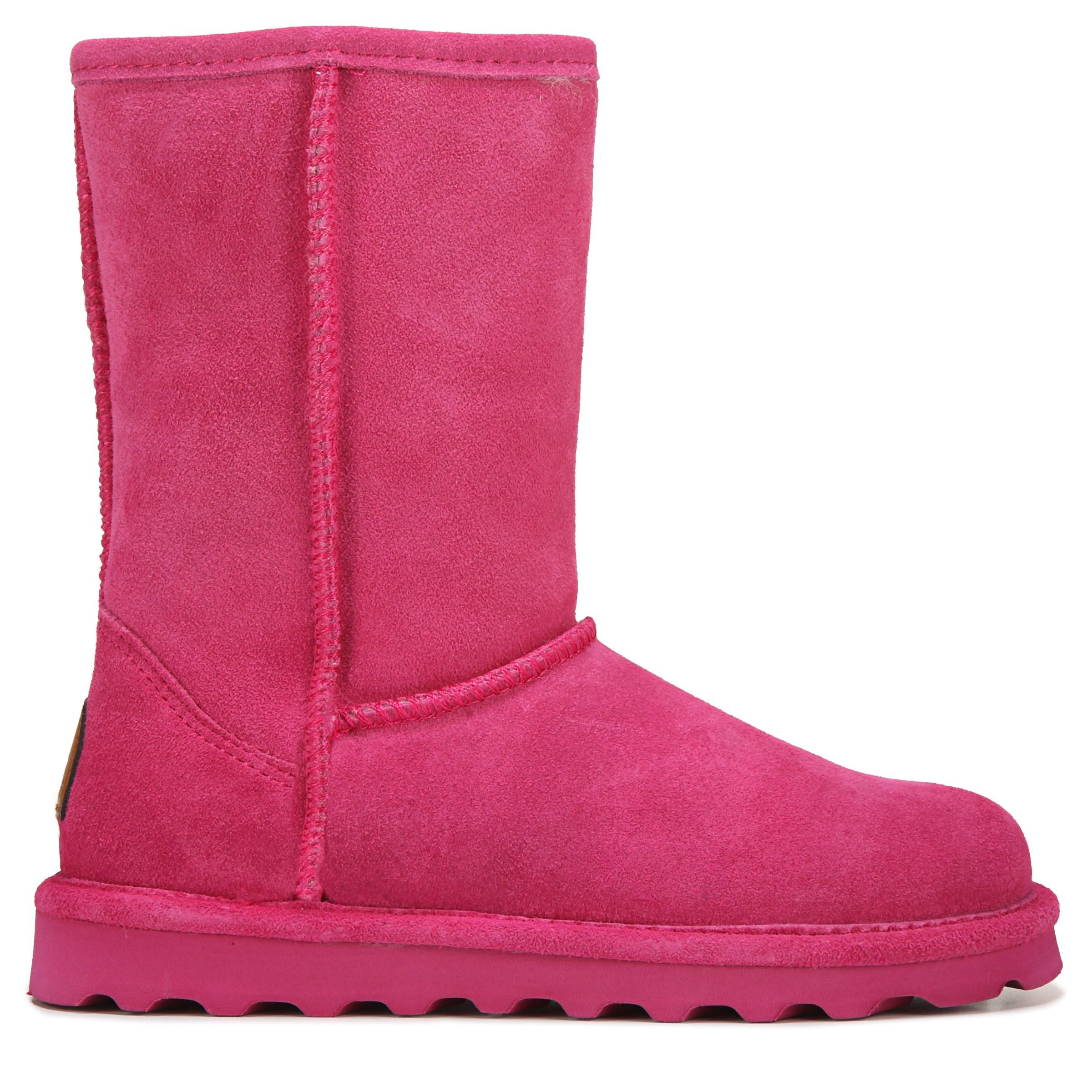 BEARPAW Suede Elle Short Water Resistant Winter Boots in Pink Lyst