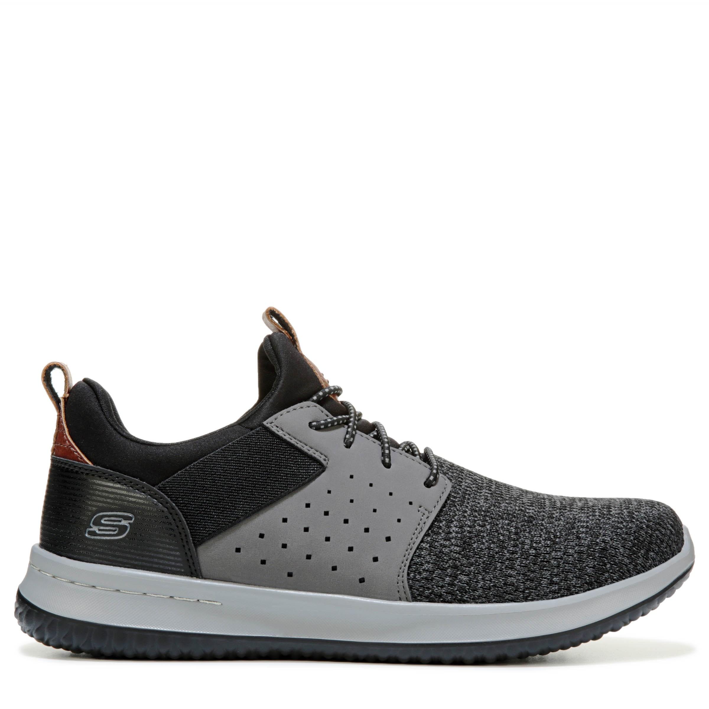 all black memory foam sneakers