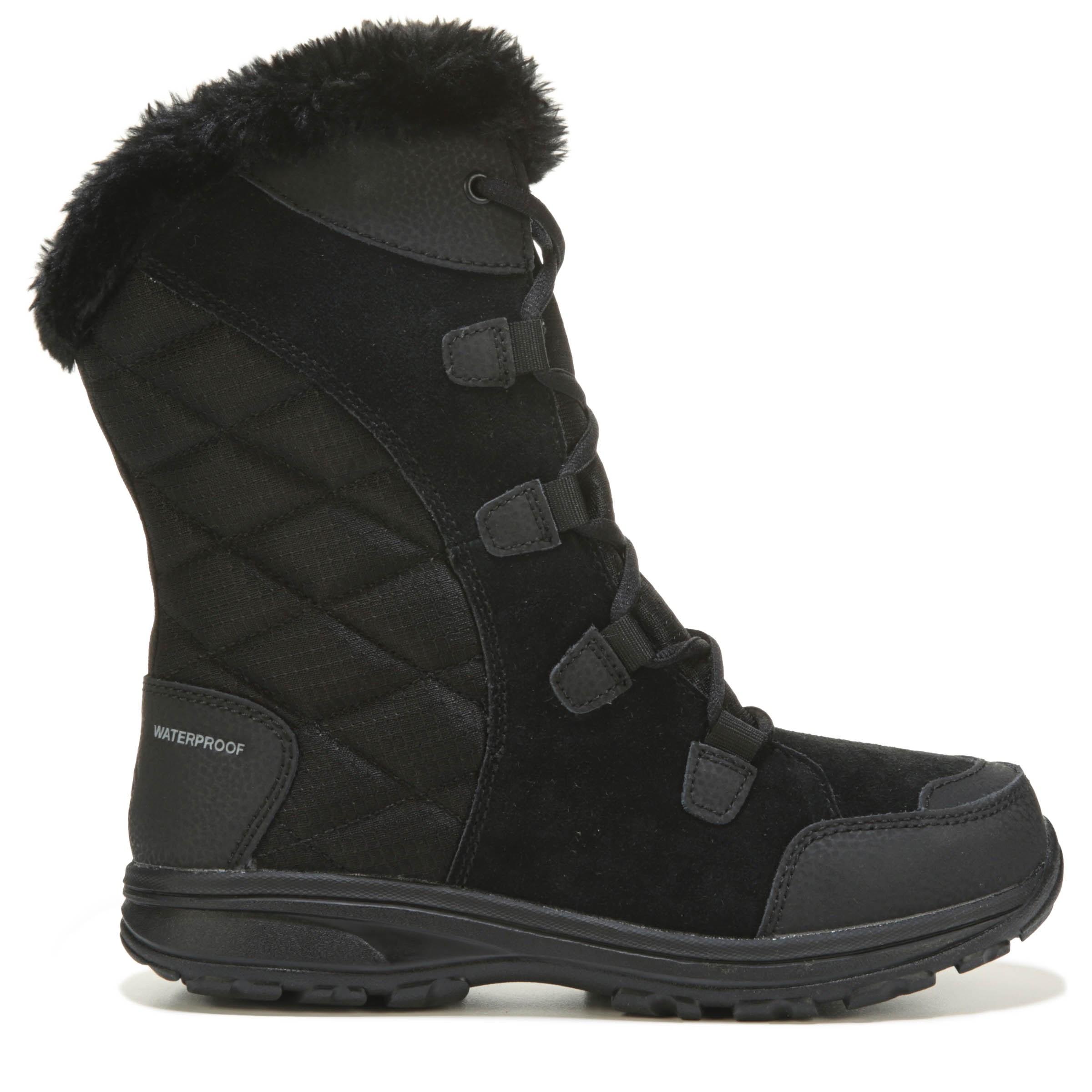 Columbia Ice Maiden Ii Waterproof Winter Snow Boots in Black - Lyst