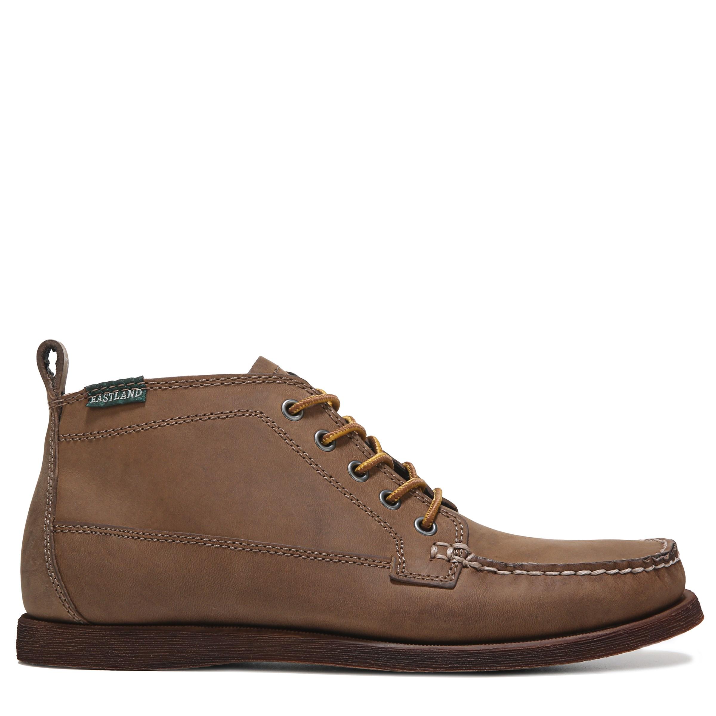 Eastland Seneca Moc Toe Ankle Boots in Tan (Brown) for Men - Lyst