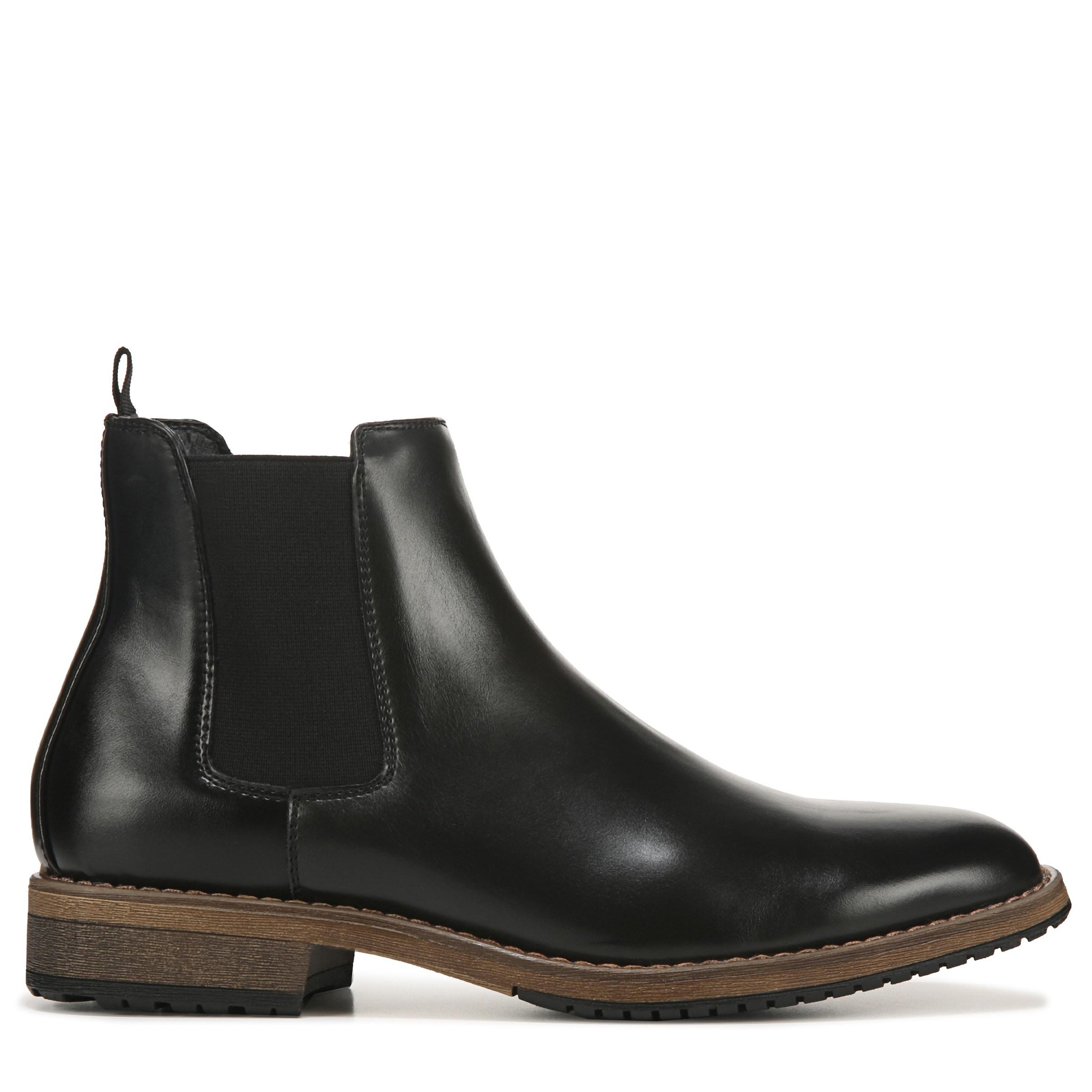 mid calf slouch boots with heel
