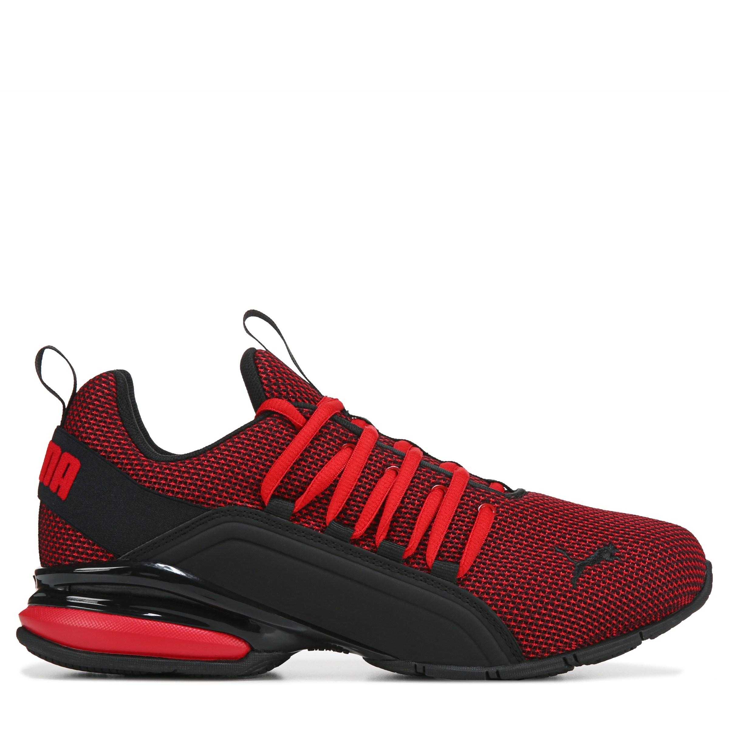PUMA Axelion Wide Running Shoes in Red/Black (Red) for Men - Lyst