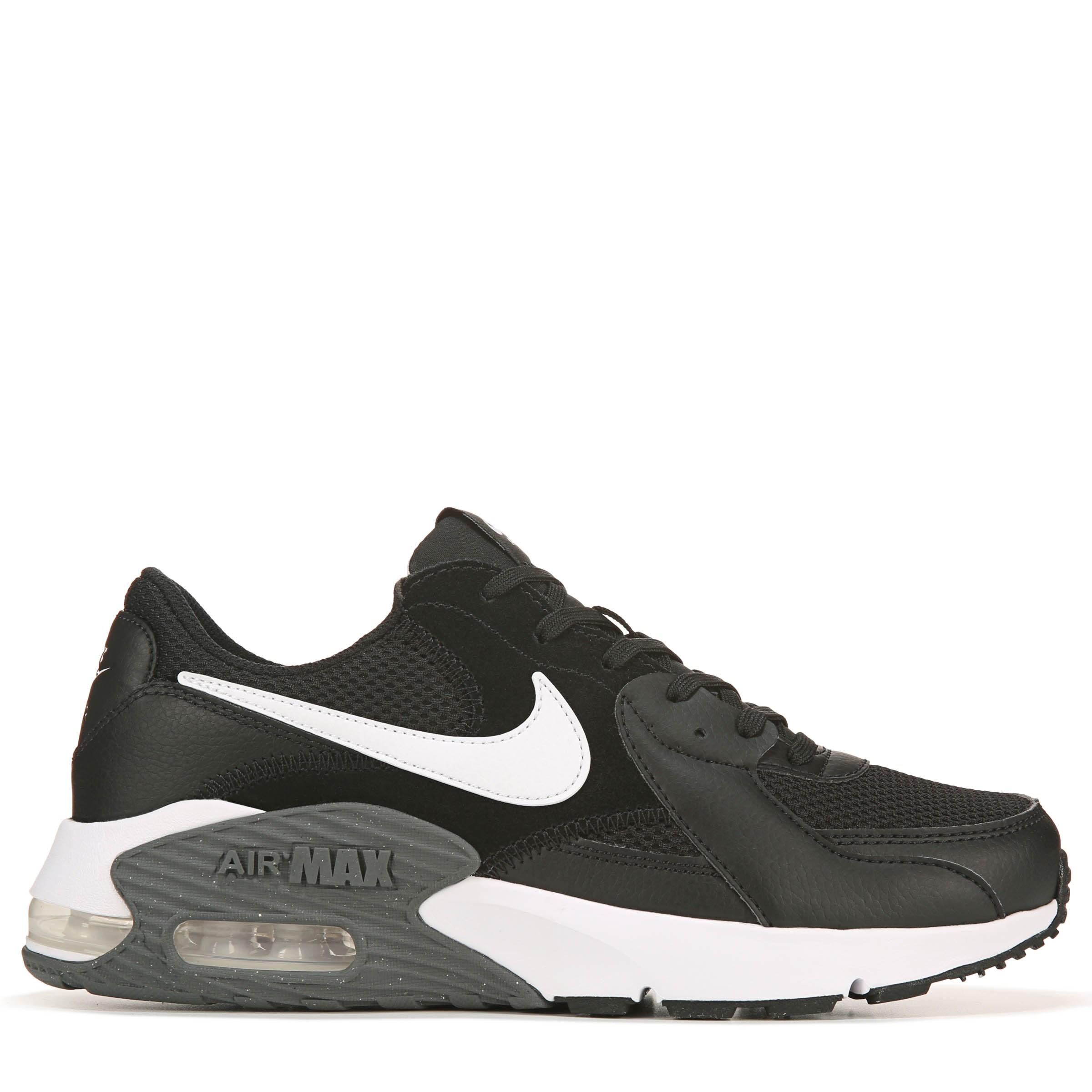 Nike Leather Air Max Excee Sneakers in Black/White (Black) for Men - Lyst