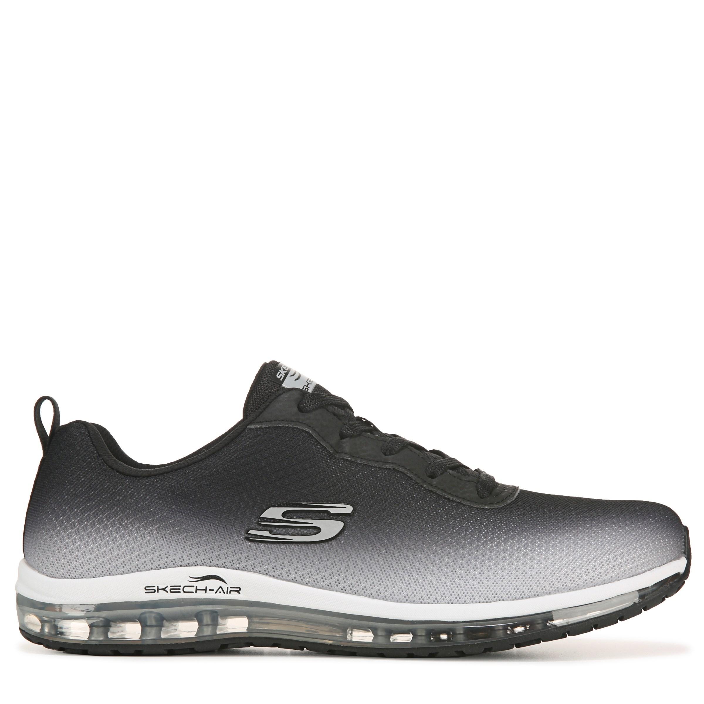 all black memory foam sneakers