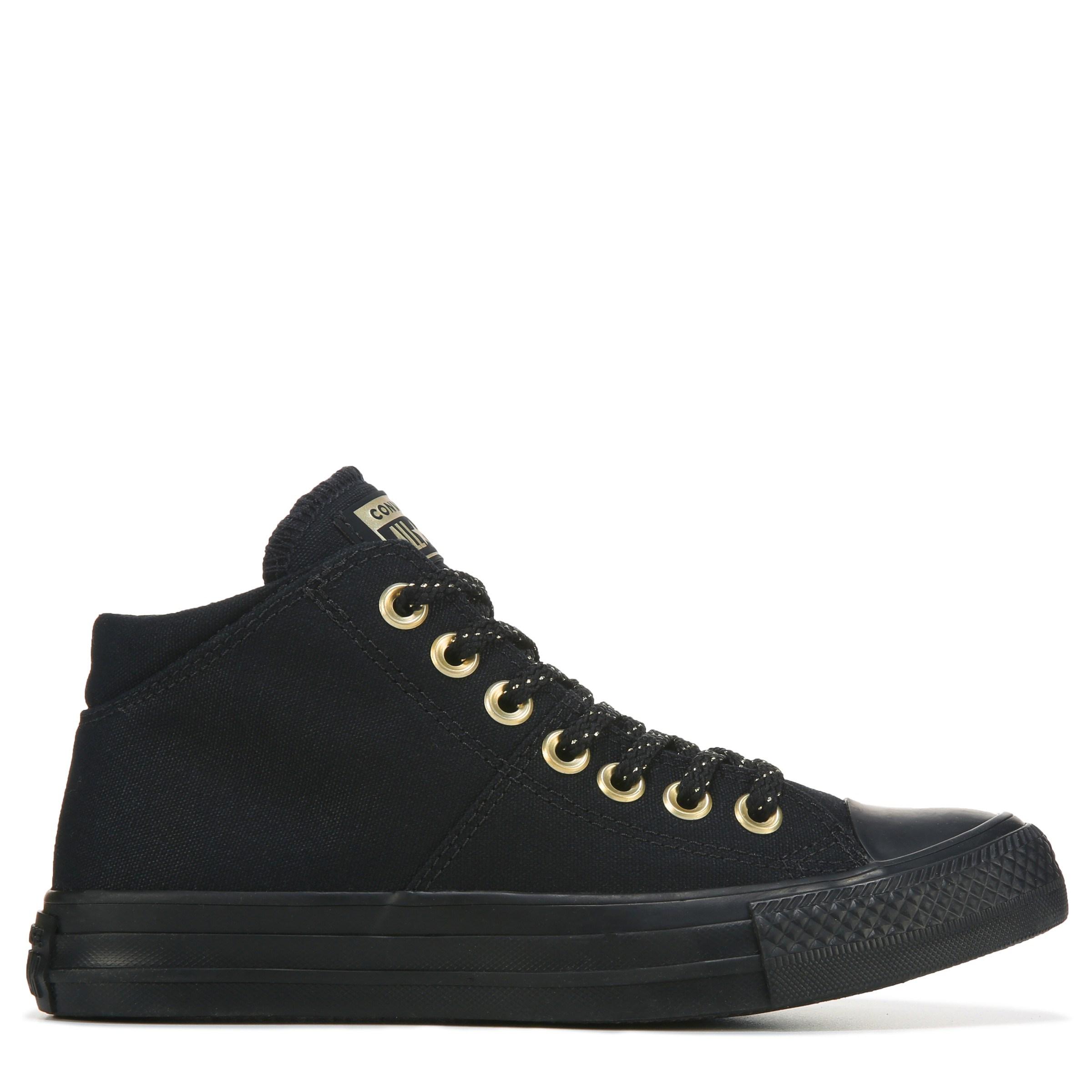 black and gold high top